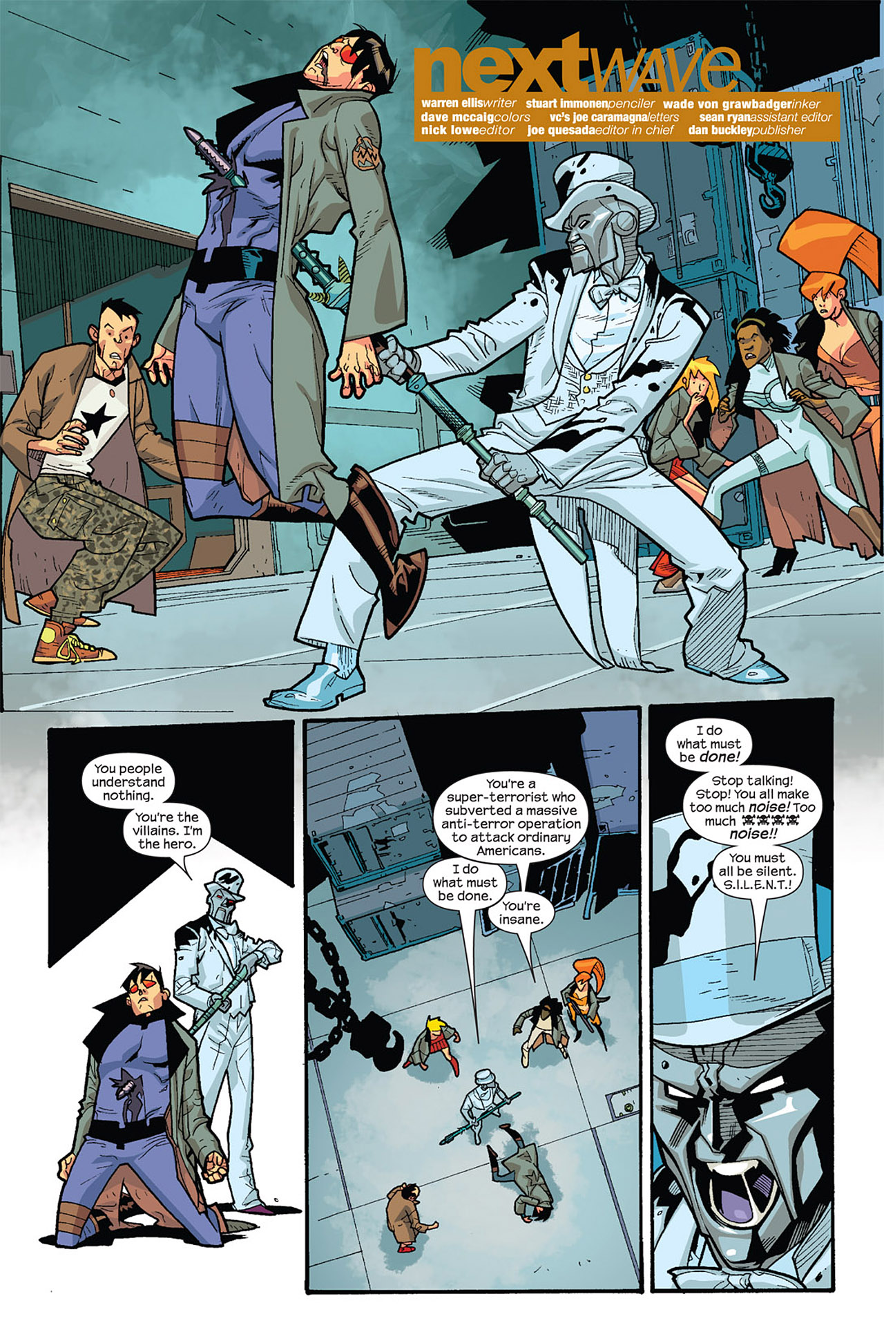 Read online Nextwave: Agents Of H.A.T.E. comic -  Issue #12 - 3