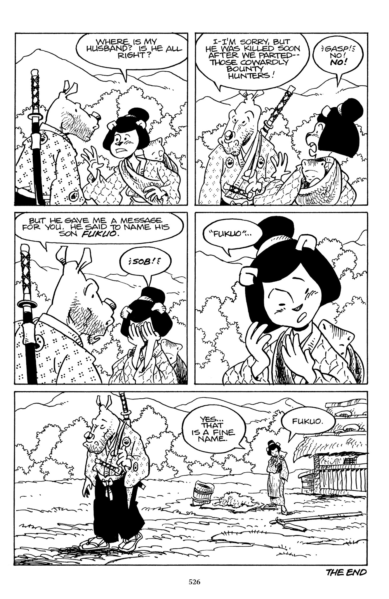 Read online The Usagi Yojimbo Saga comic -  Issue # TPB 6 - 523