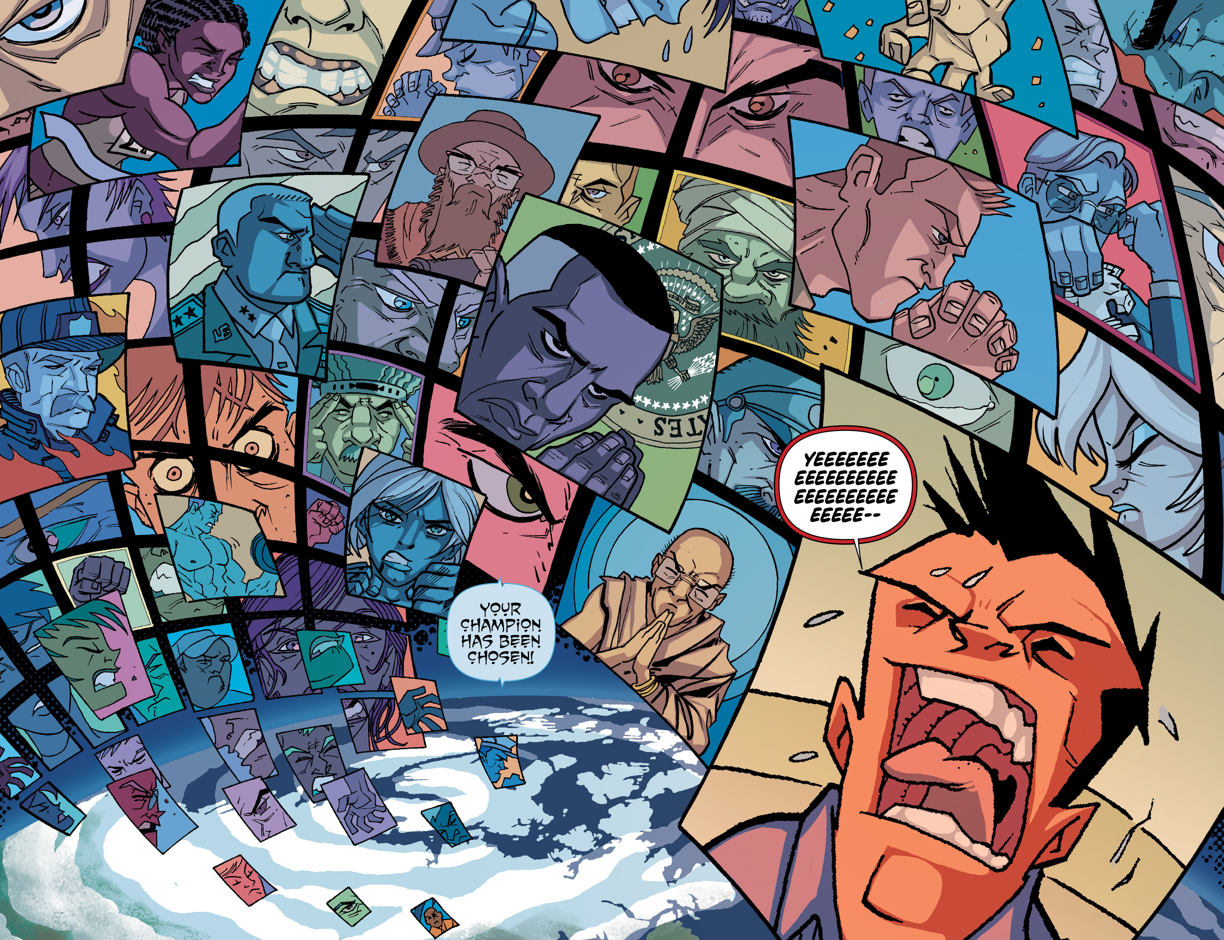 Read online Jeff Steinberg Champion of Earth comic -  Issue #1 - 21