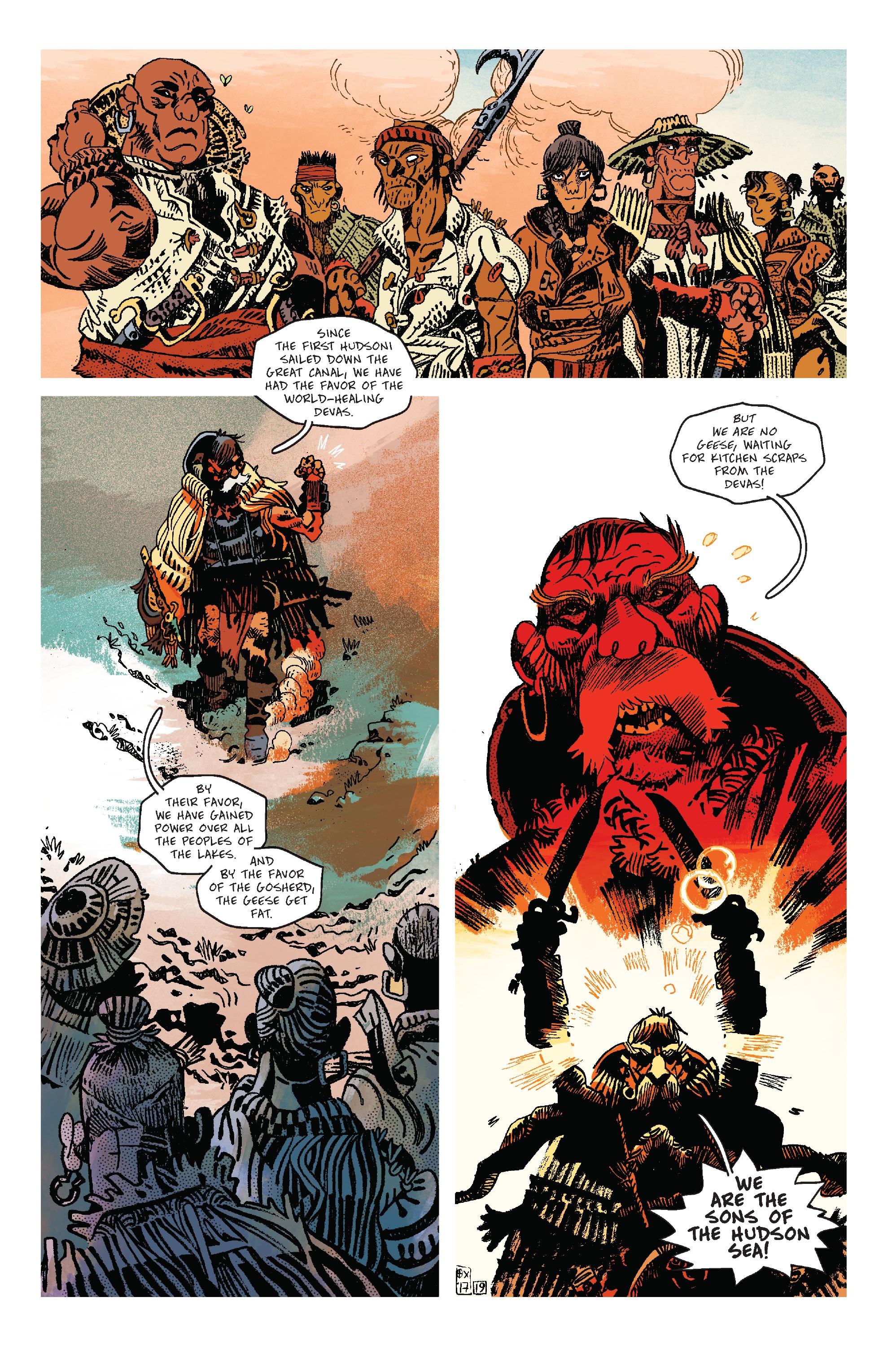 Read online Protector comic -  Issue #1 - 21