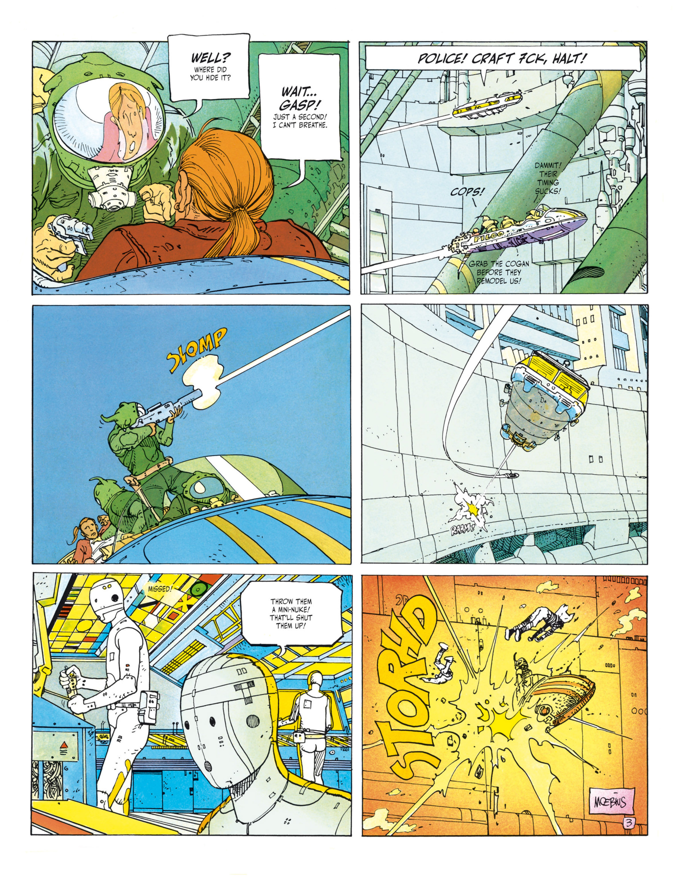 Read online The Incal comic -  Issue # TPB 1 - 8
