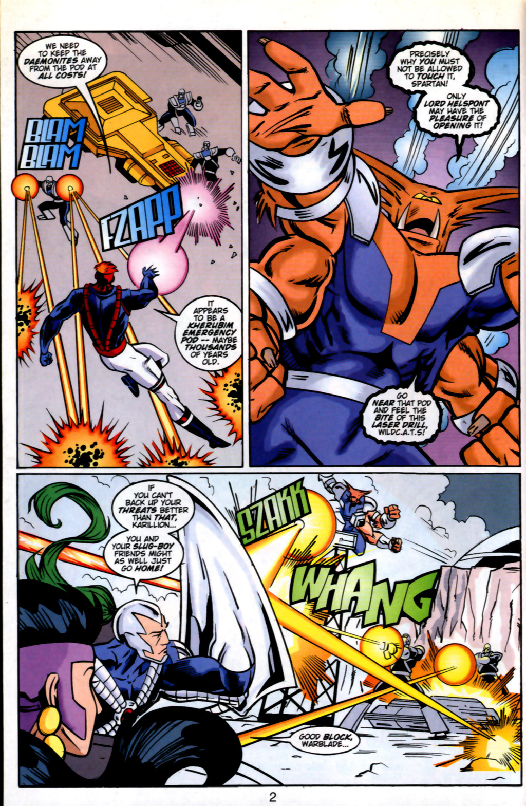 Read online WildC.A.T.s Adventures comic -  Issue #6 - 3