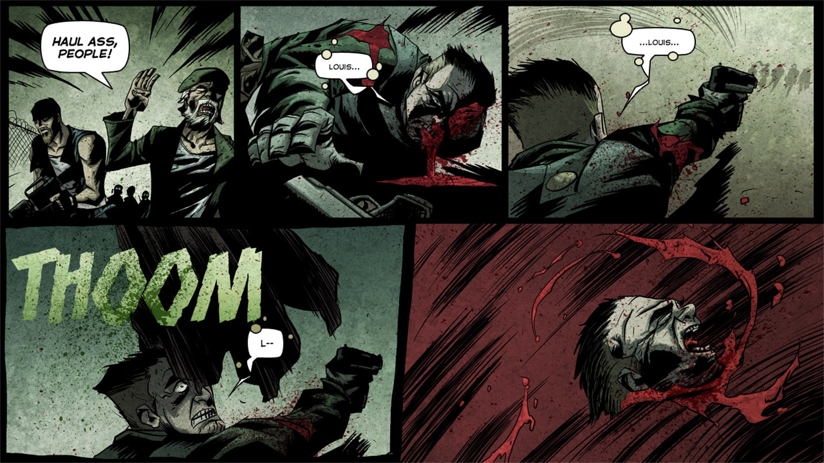 Read online Left 4 Dead: The Sacrifice comic -  Issue #3 - 31