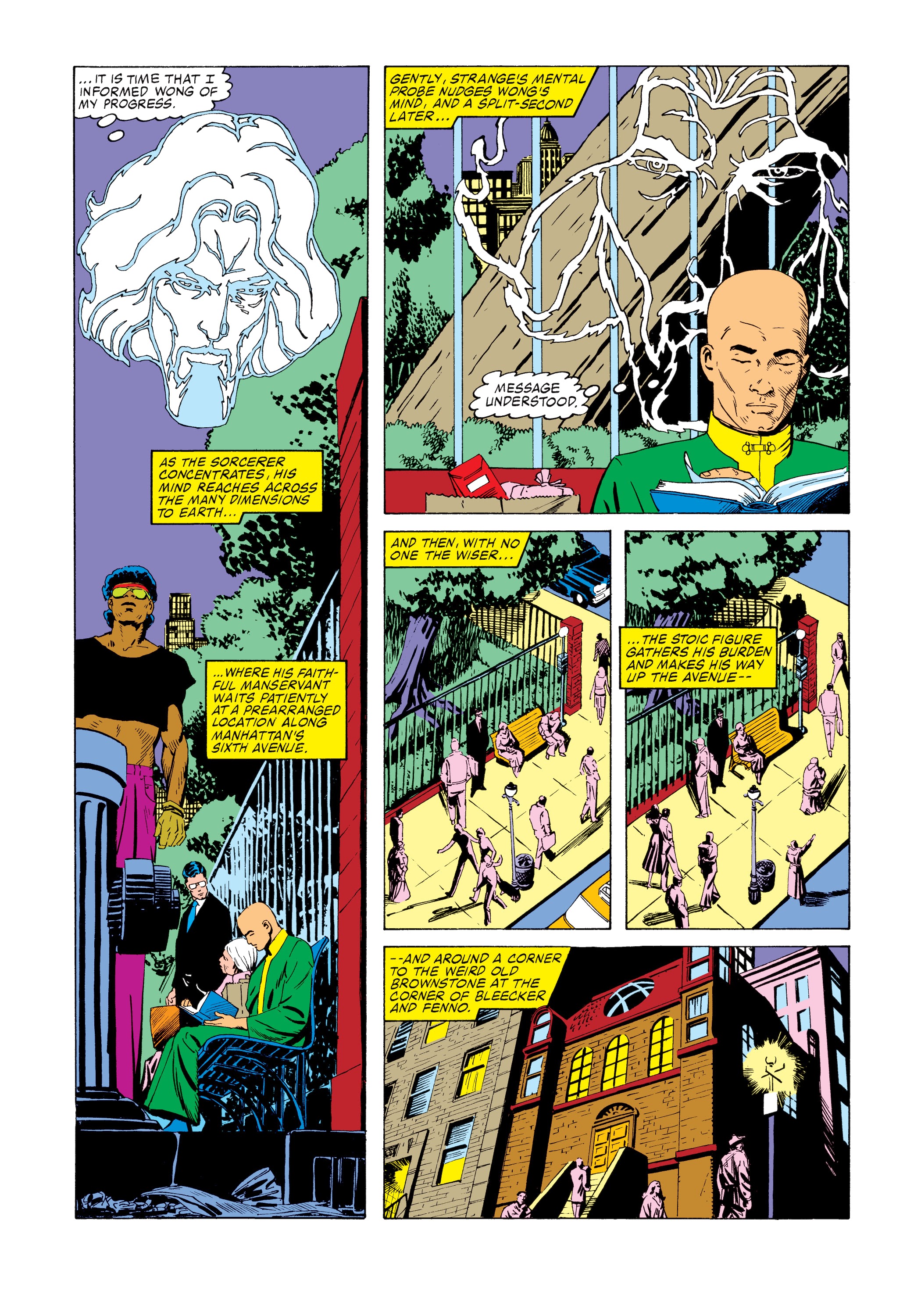 Read online Marvel Masterworks: Doctor Strange comic -  Issue # TPB 10 (Part 4) - 36