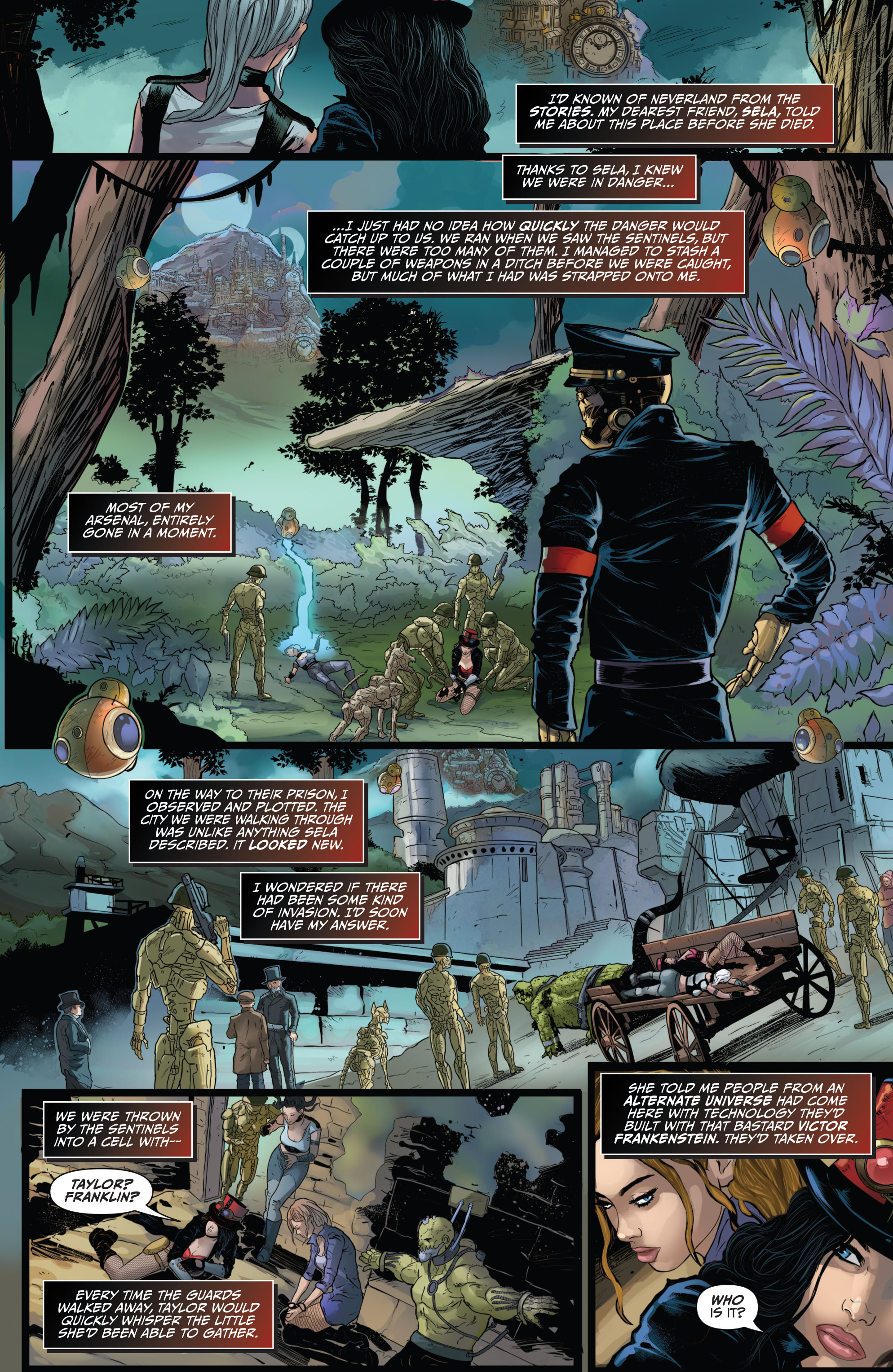 Read online Van Helsing Finding Neverland comic -  Issue # Full - 9