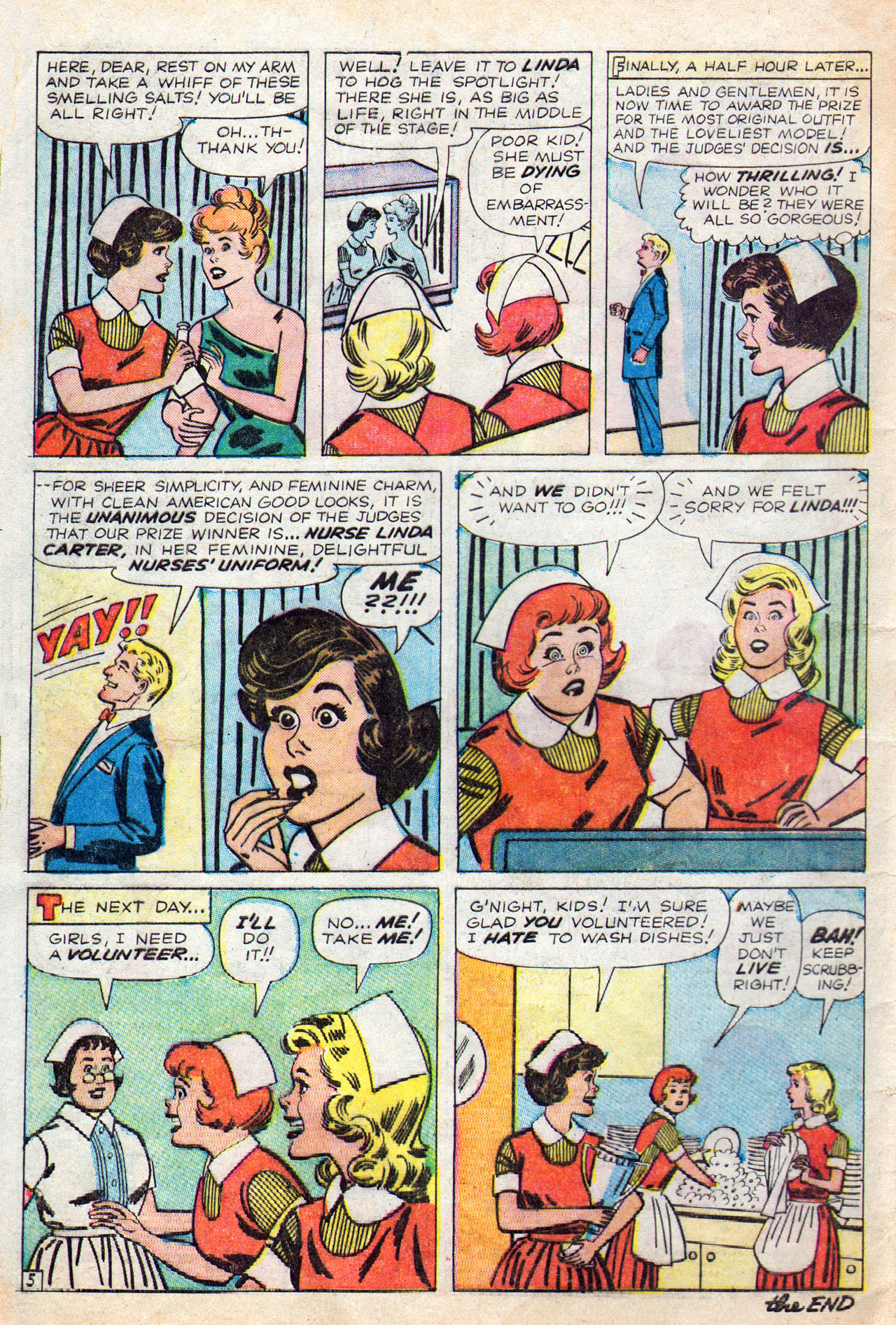 Read online Linda Carter, Student Nurse comic -  Issue #7 - 32