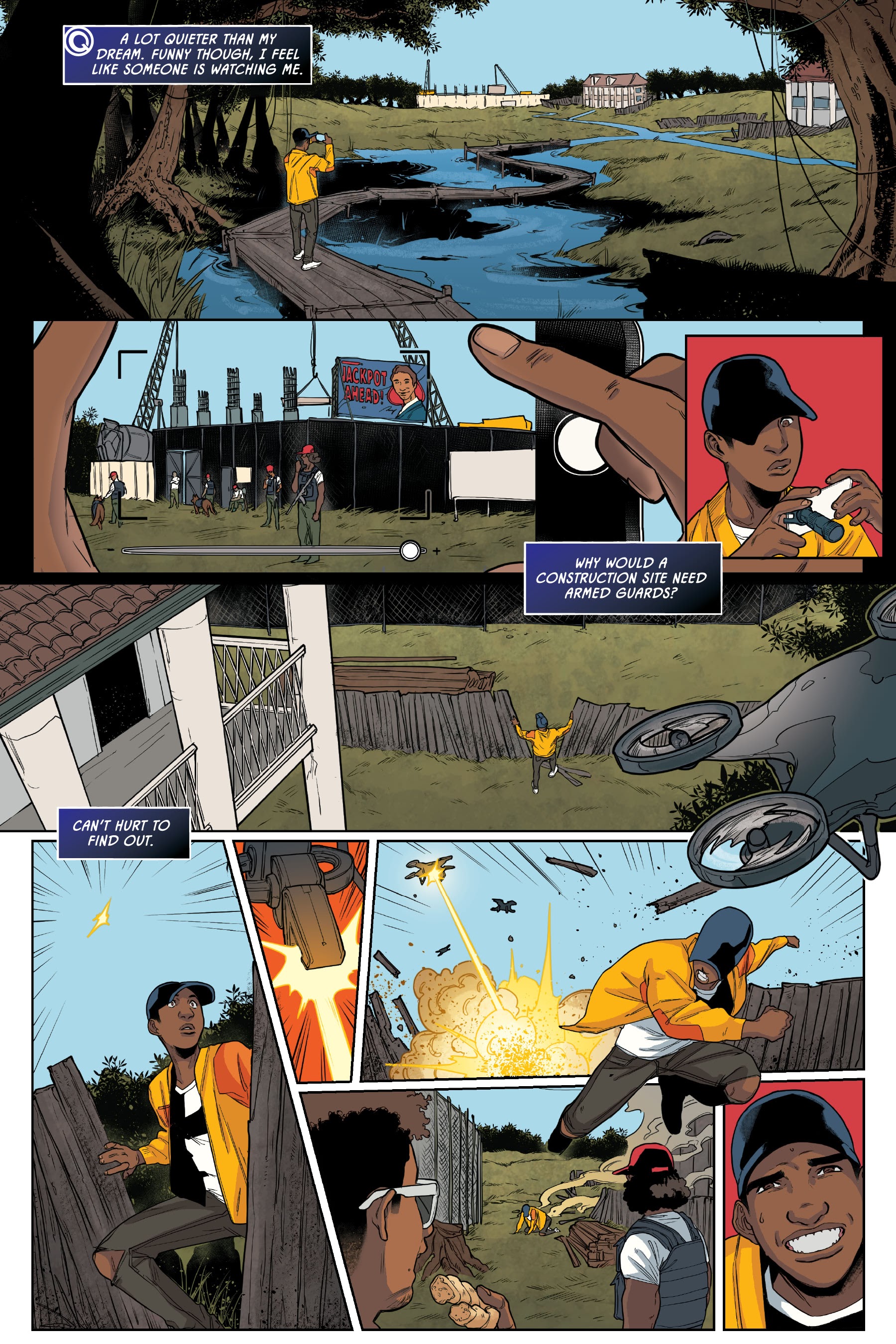 Read online Quincredible: The Hero Within comic -  Issue # TPB - 20
