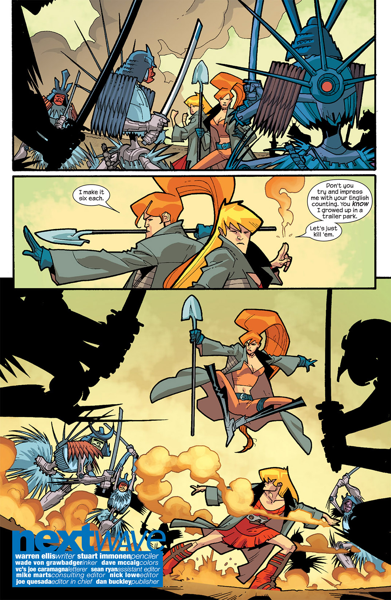 Read online Nextwave: Agents Of H.A.T.E. comic -  Issue #6 - 3