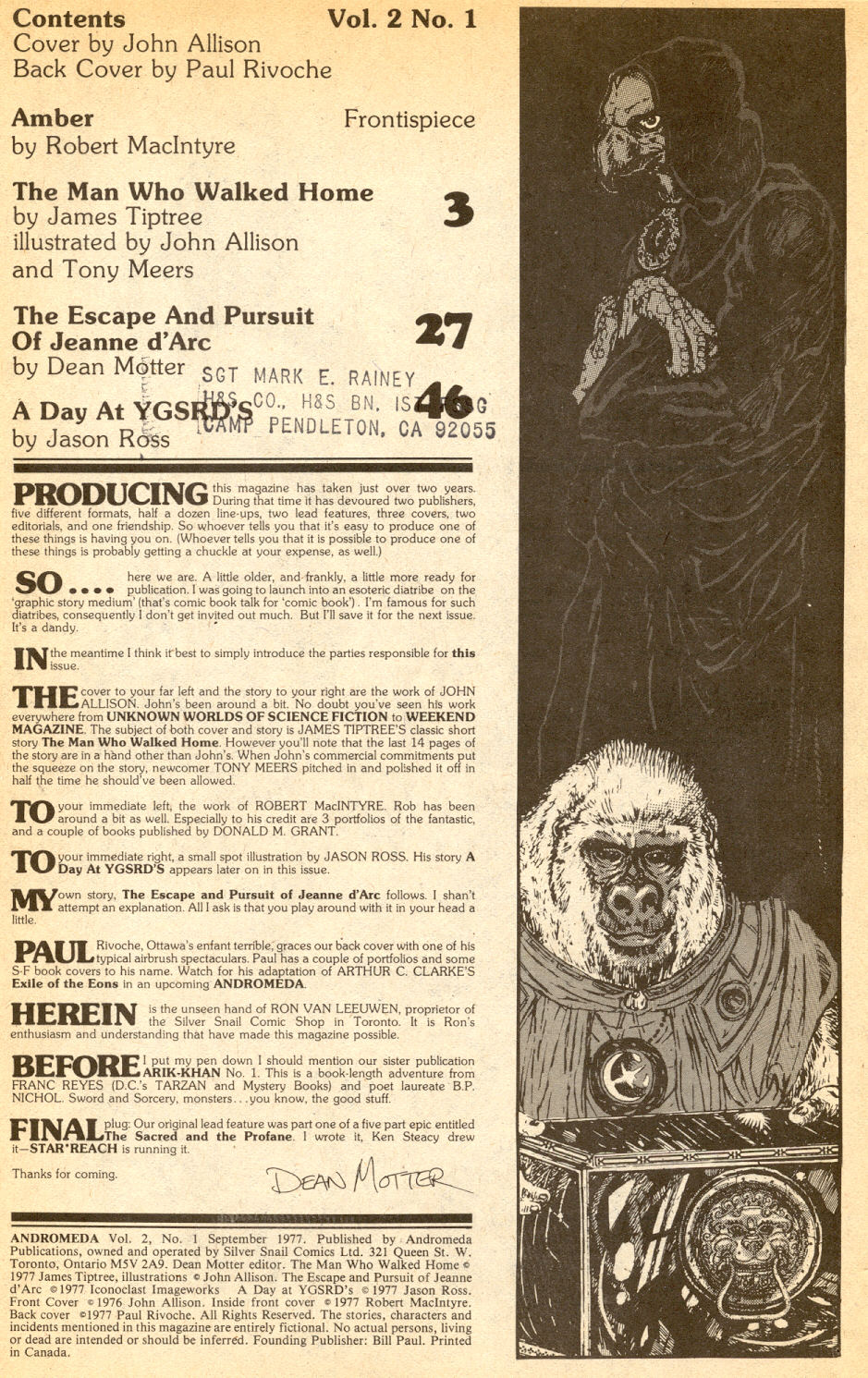 Read online Andromeda comic -  Issue #1 - 4