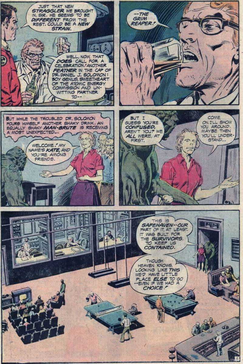 Read online Swamp Thing (1972) comic -  Issue #22 - 7