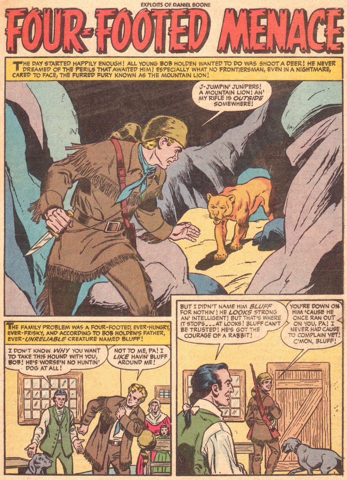 Read online Exploits of Daniel Boone comic -  Issue #5 - 29