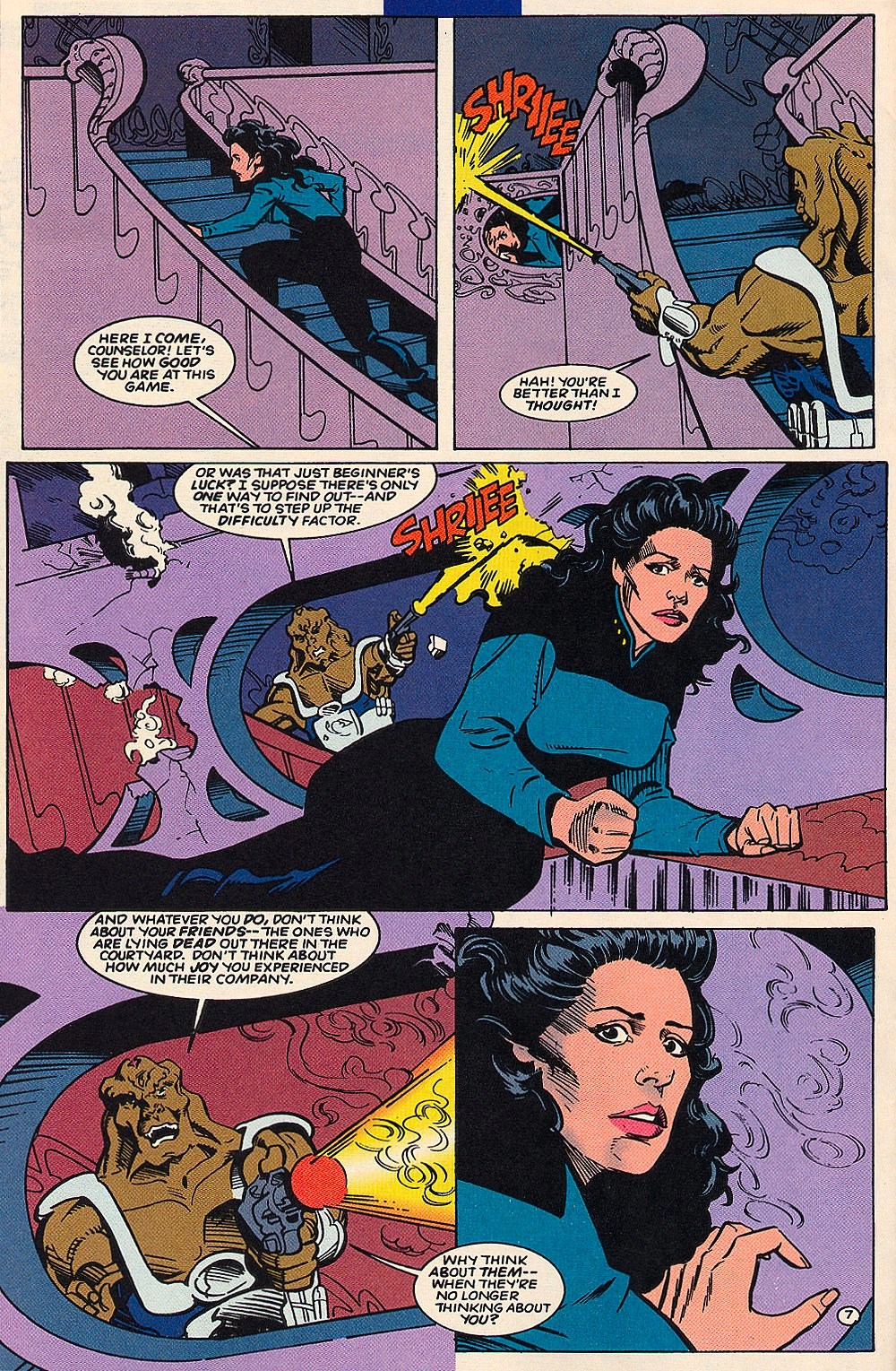 Read online Star Trek: The Next Generation (1989) comic -  Issue #62 - 7