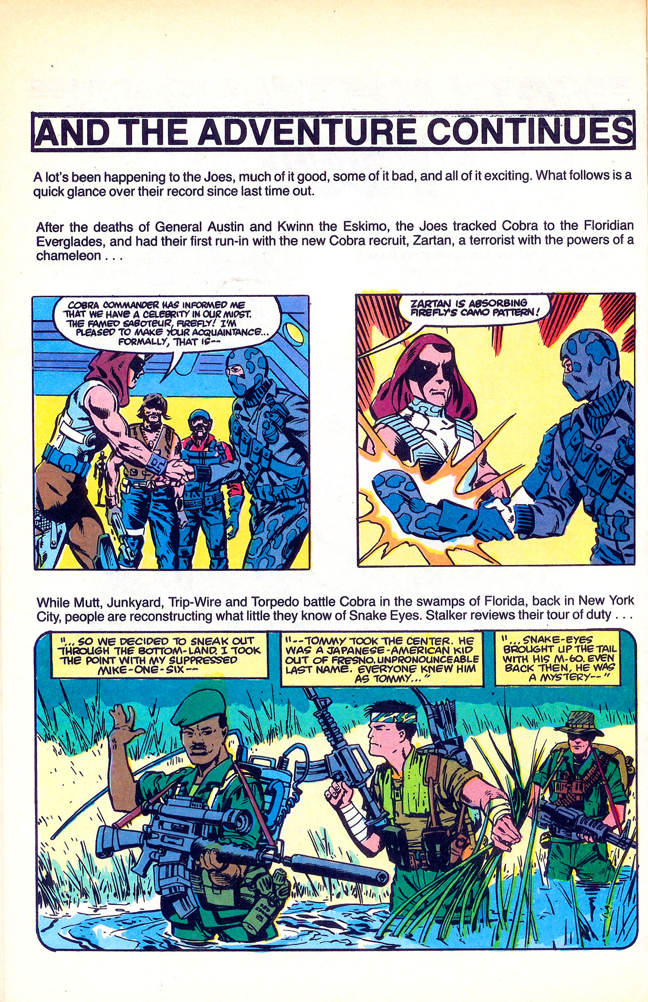 Read online G.I. Joe Yearbook comic -  Issue #2 - 41