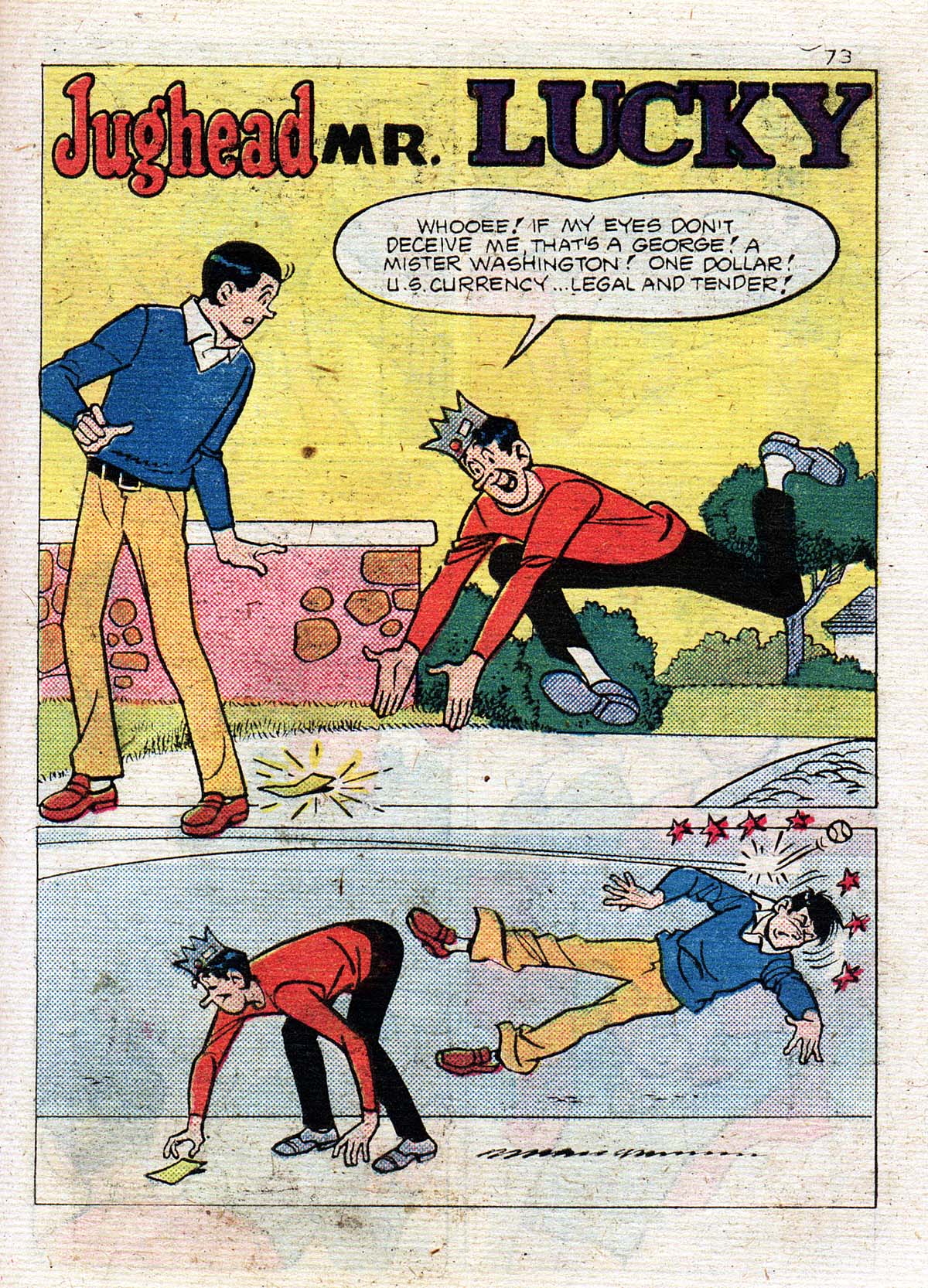 Read online Jughead with Archie Digest Magazine comic -  Issue #42 - 74