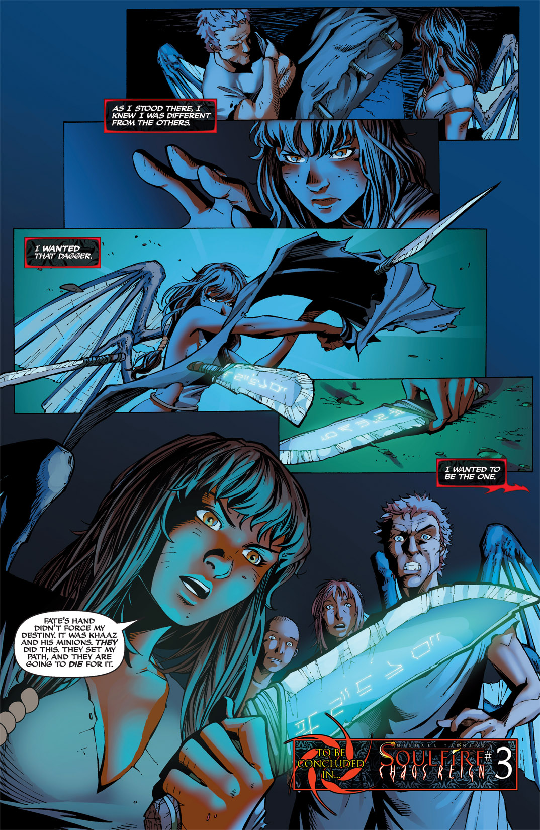 Read online Michael Turner's Soulfire: Chaos Reign comic -  Issue #2 - 22