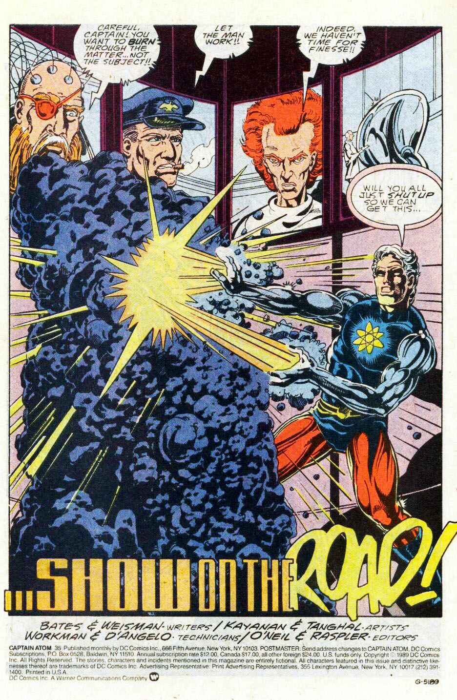 Read online Captain Atom (1987) comic -  Issue #35 - 2