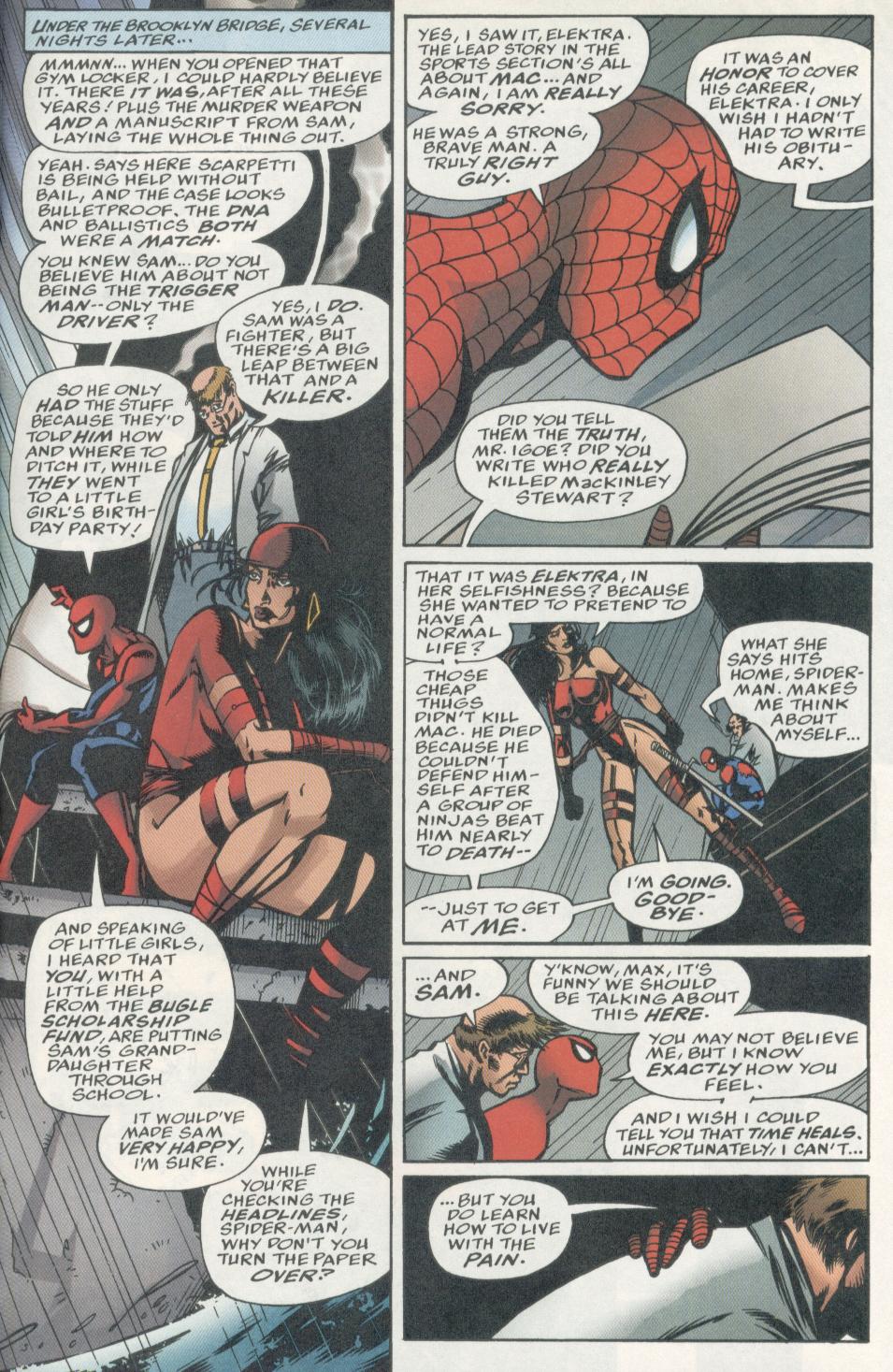 Read online Peter Parker: Spider-Man / Elektra '98 comic -  Issue # Full - 38