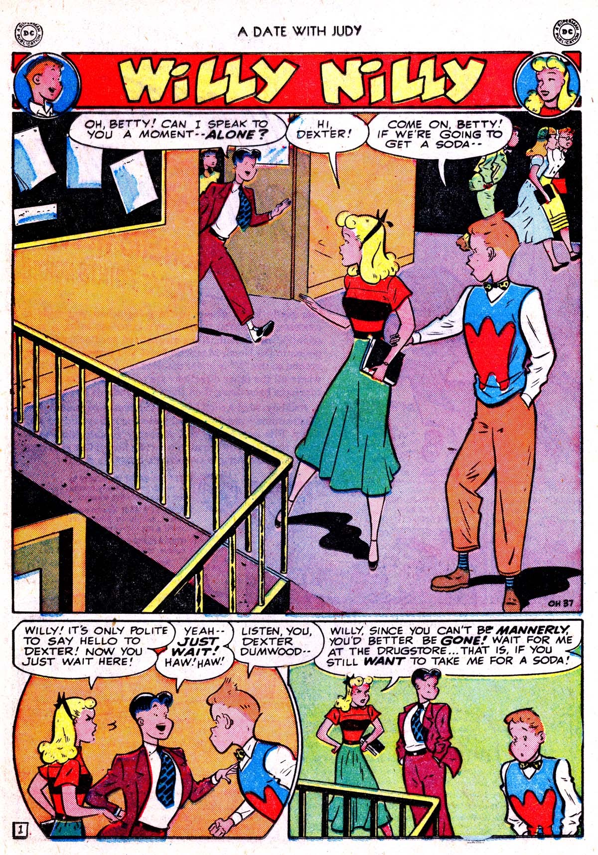 Read online A Date with Judy comic -  Issue #9 - 22