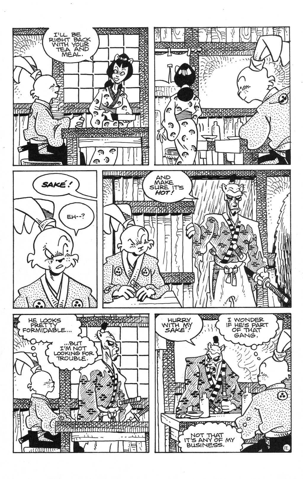 Usagi Yojimbo (1996) Issue #96 #96 - English 13