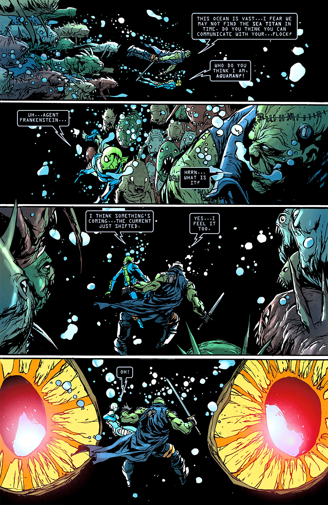 Read online Frankenstein, Agent of S.H.A.D.E. comic -  Issue #4 - 12