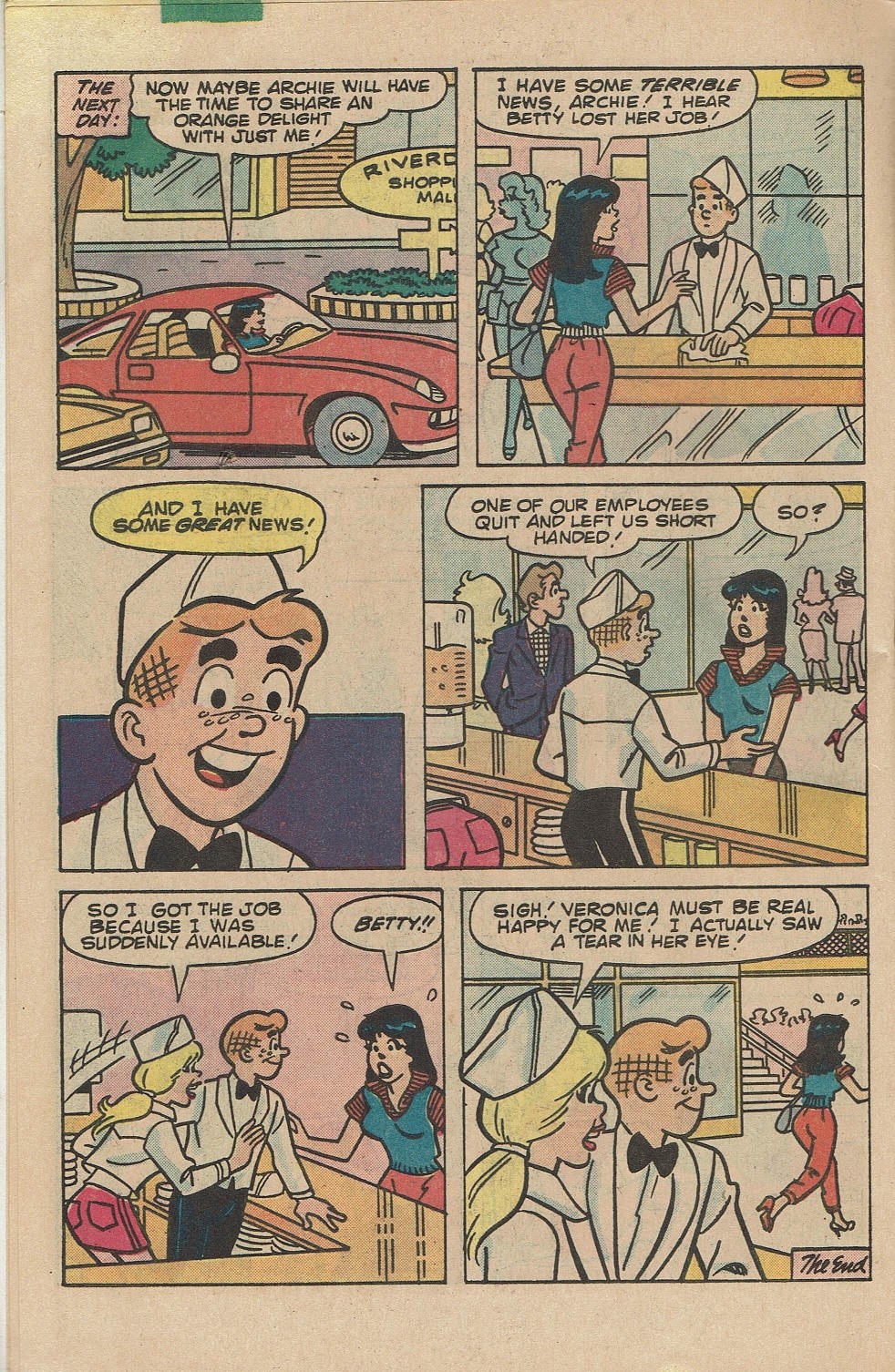 Read online Archie's Girls Betty and Veronica comic -  Issue #332 - 8
