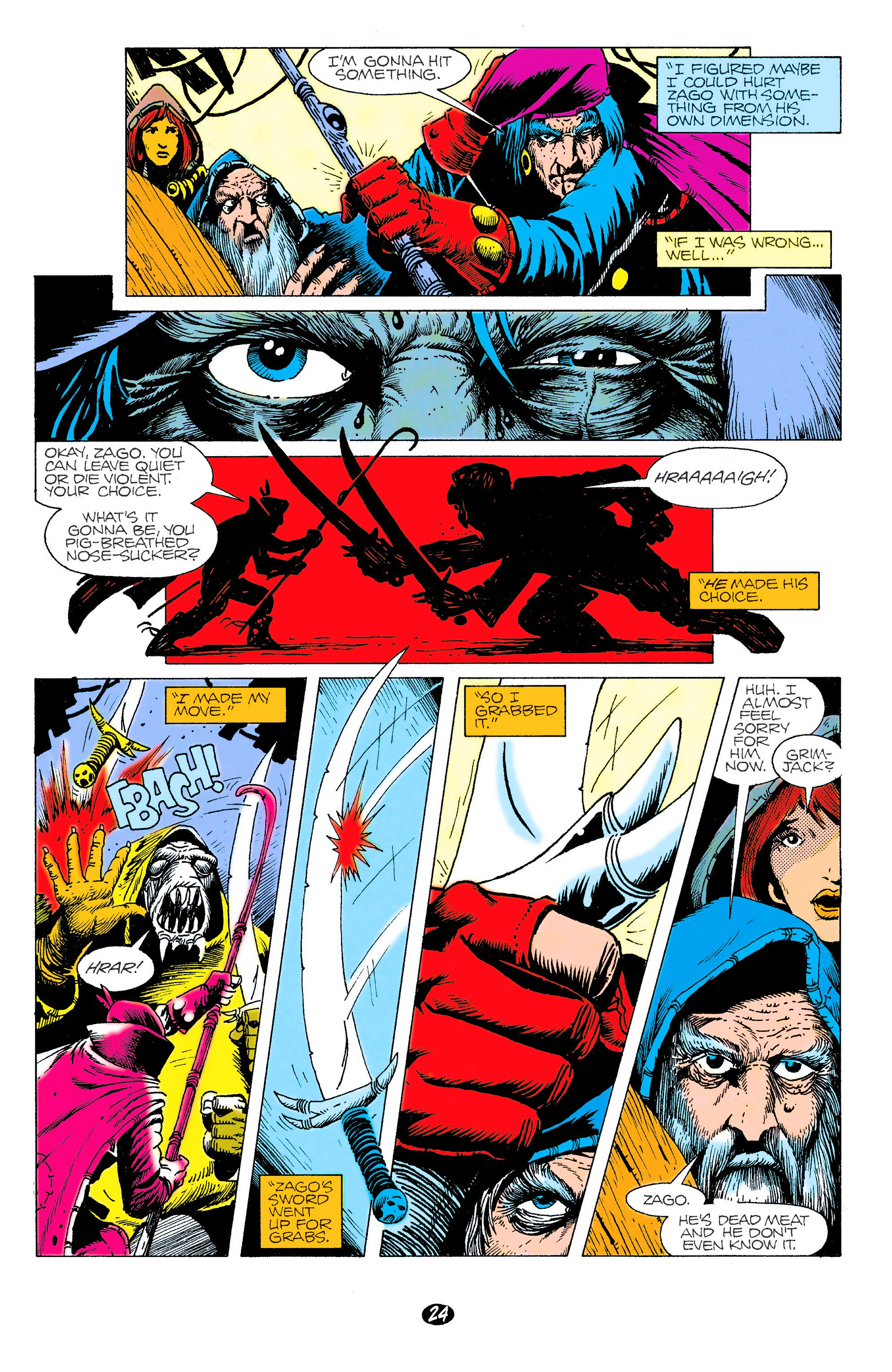 Read online Grimjack comic -  Issue # _TPB 1 - 25