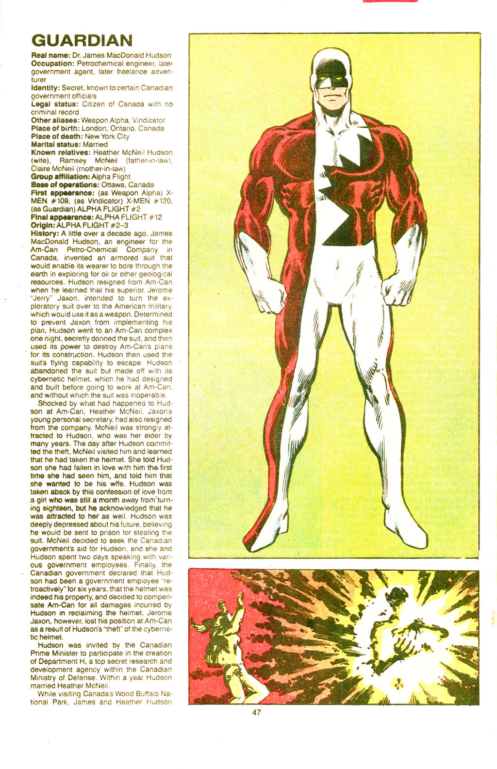 Read online The Official Handbook of the Marvel Universe Deluxe Edition comic -  Issue #17 - 49