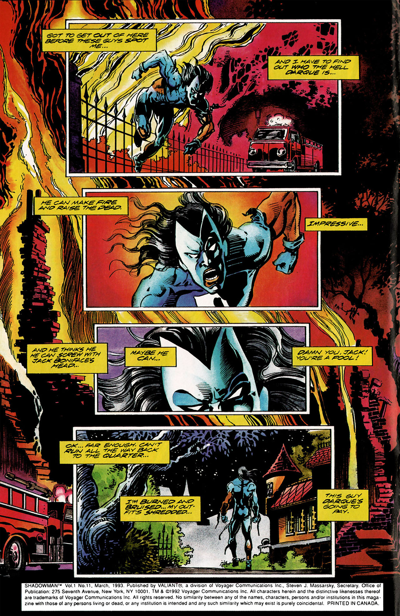 Read online Shadowman (1992) comic -  Issue #11 - 3