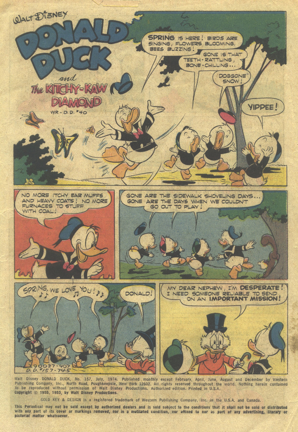 Read online Donald Duck (1962) comic -  Issue #157 - 3