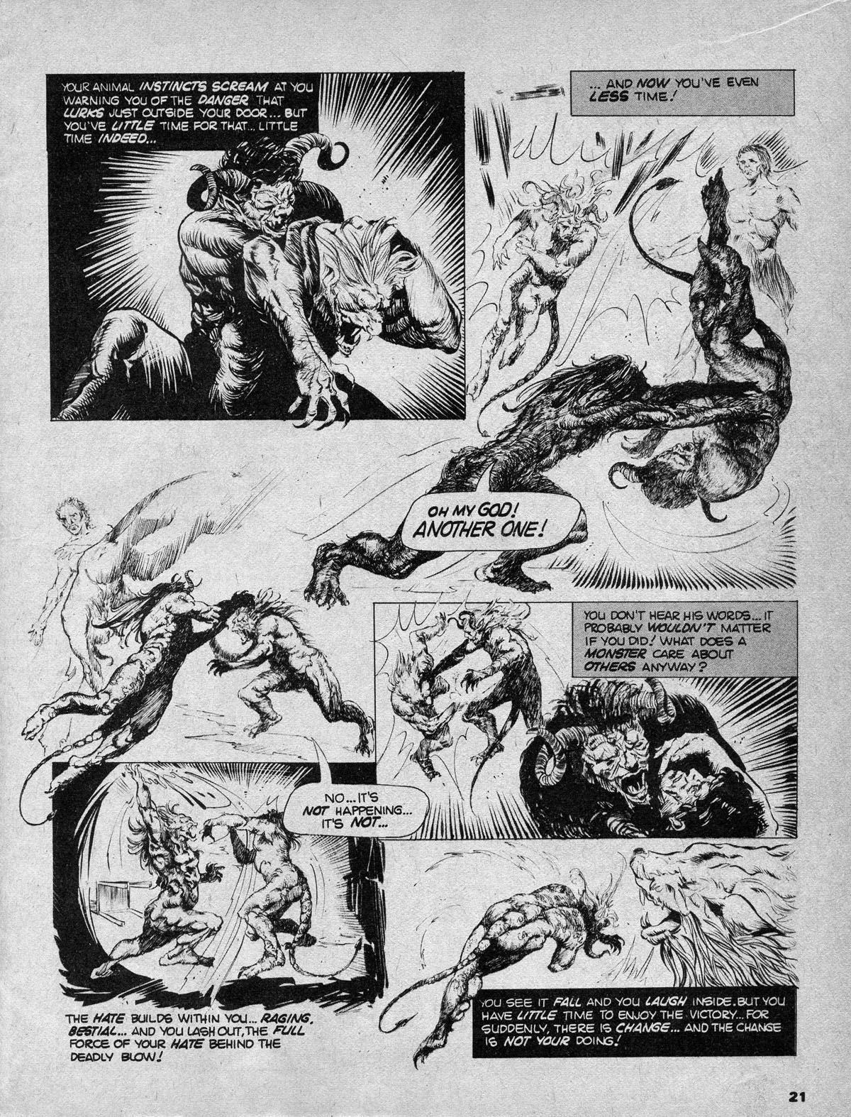 Read online Psycho comic -  Issue #24 - 21