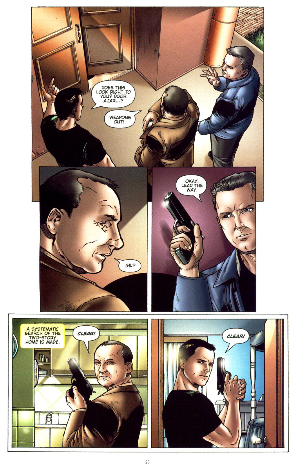 Read online CSI: Crime Scene Investigation: Bad Rap comic -  Issue #3 - 24