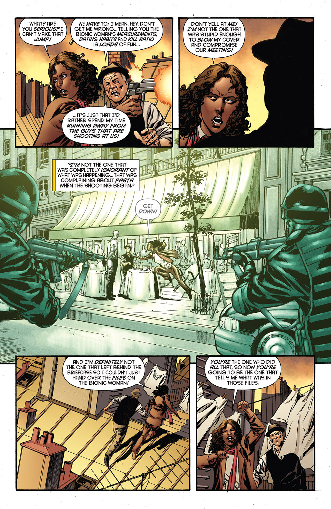 Read online The Bionic Woman comic -  Issue #1 - 5