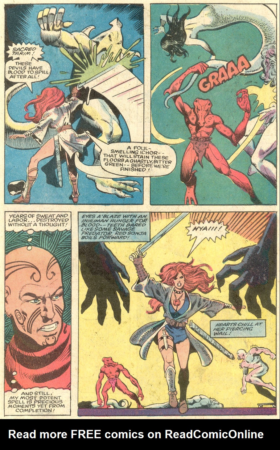 Read online Red Sonja (3rd Series) comic -  Issue #1 - 34