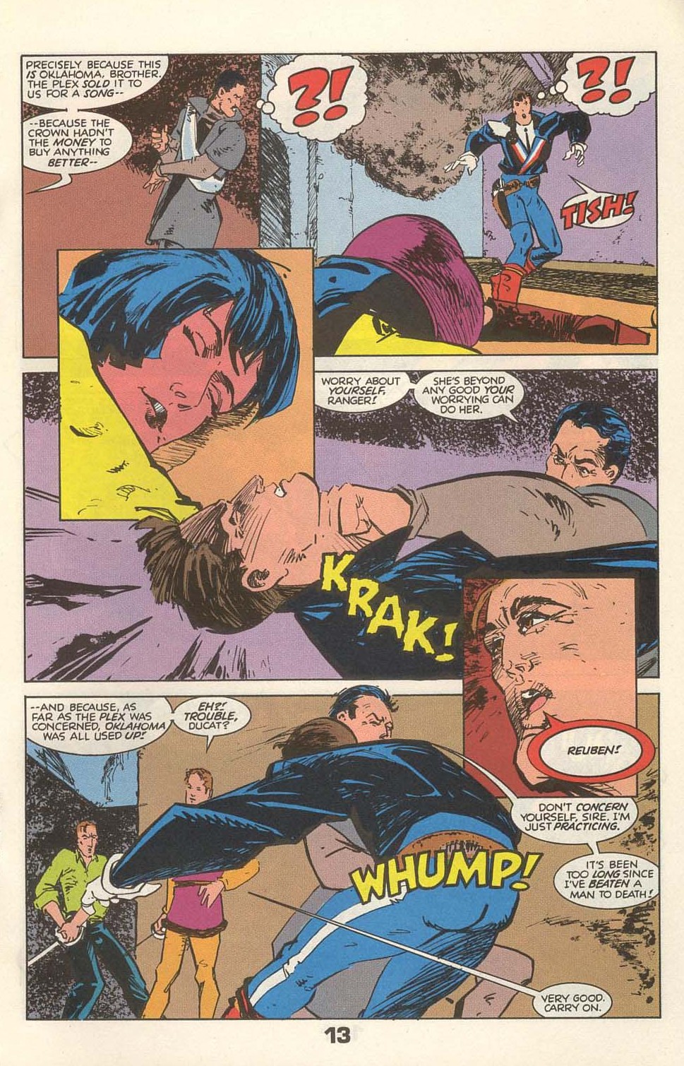 Read online American Flagg! comic -  Issue #37 - 17