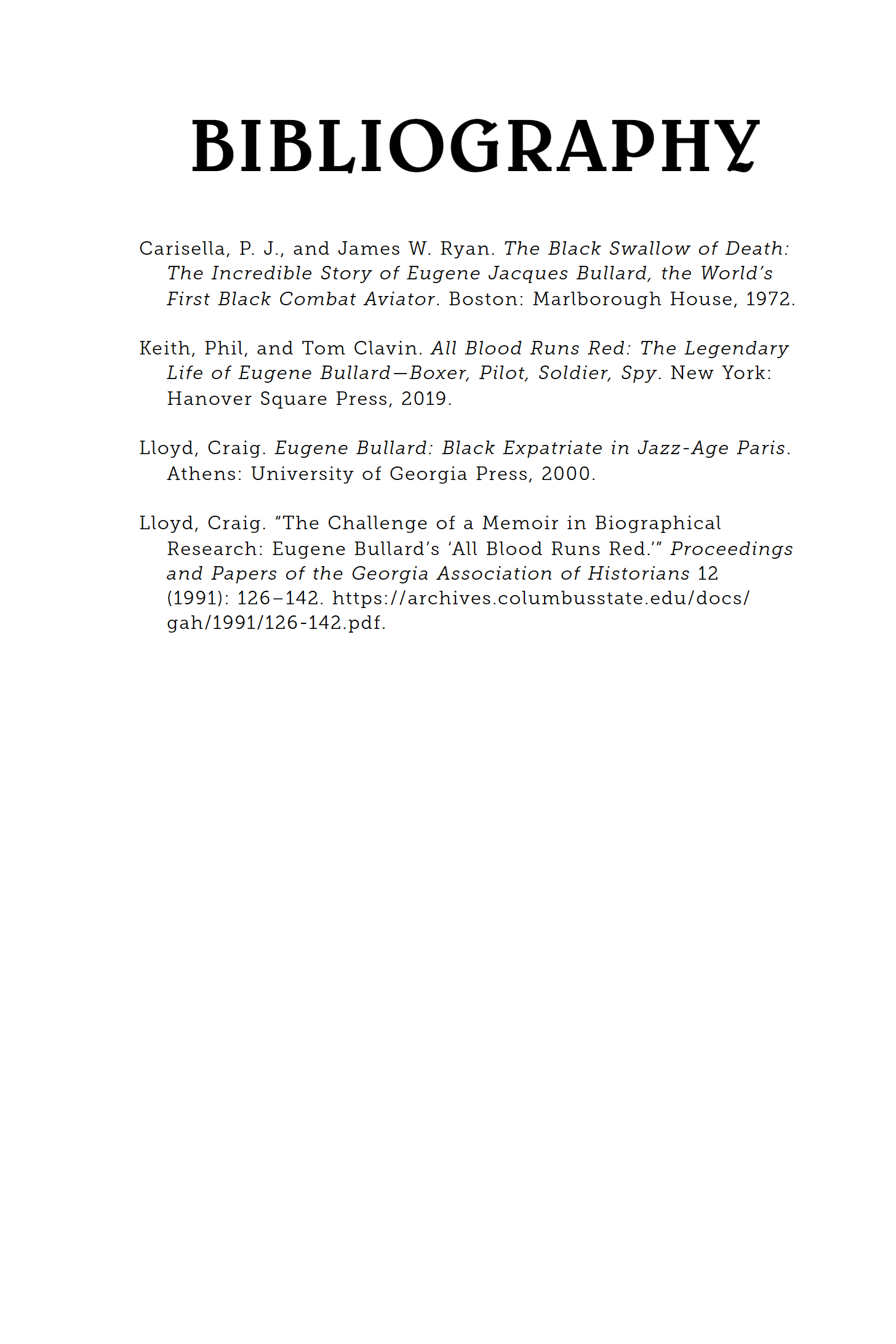 Read online Now Let Me Fly: A Portrait of Eugene Bullard comic -  Issue # TPB (Part 3) - 119