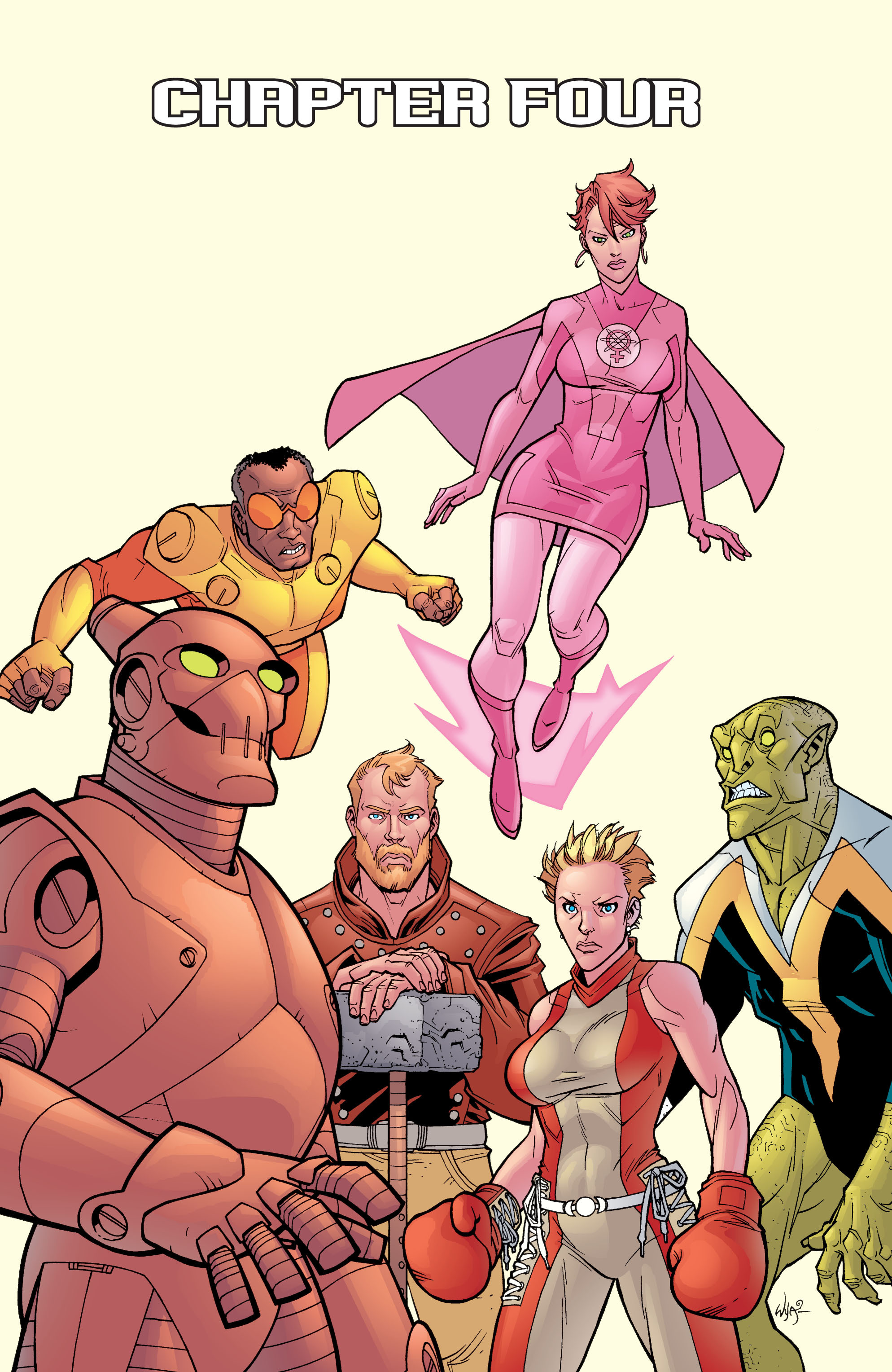 Read online Invincible comic -  Issue # _TPB 7 - Threes Company - 74