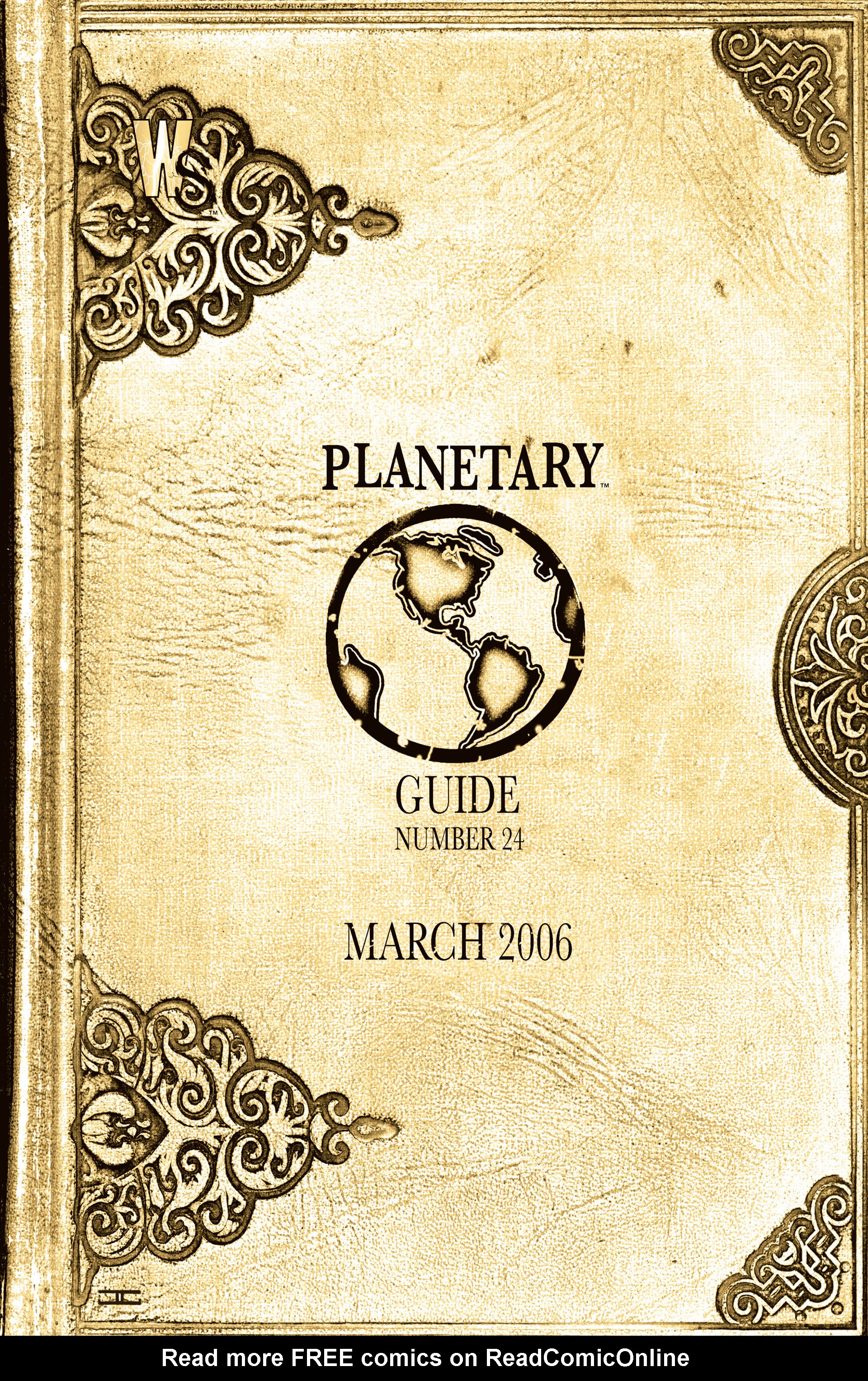 Read online Planetary comic -  Issue #24 - 1