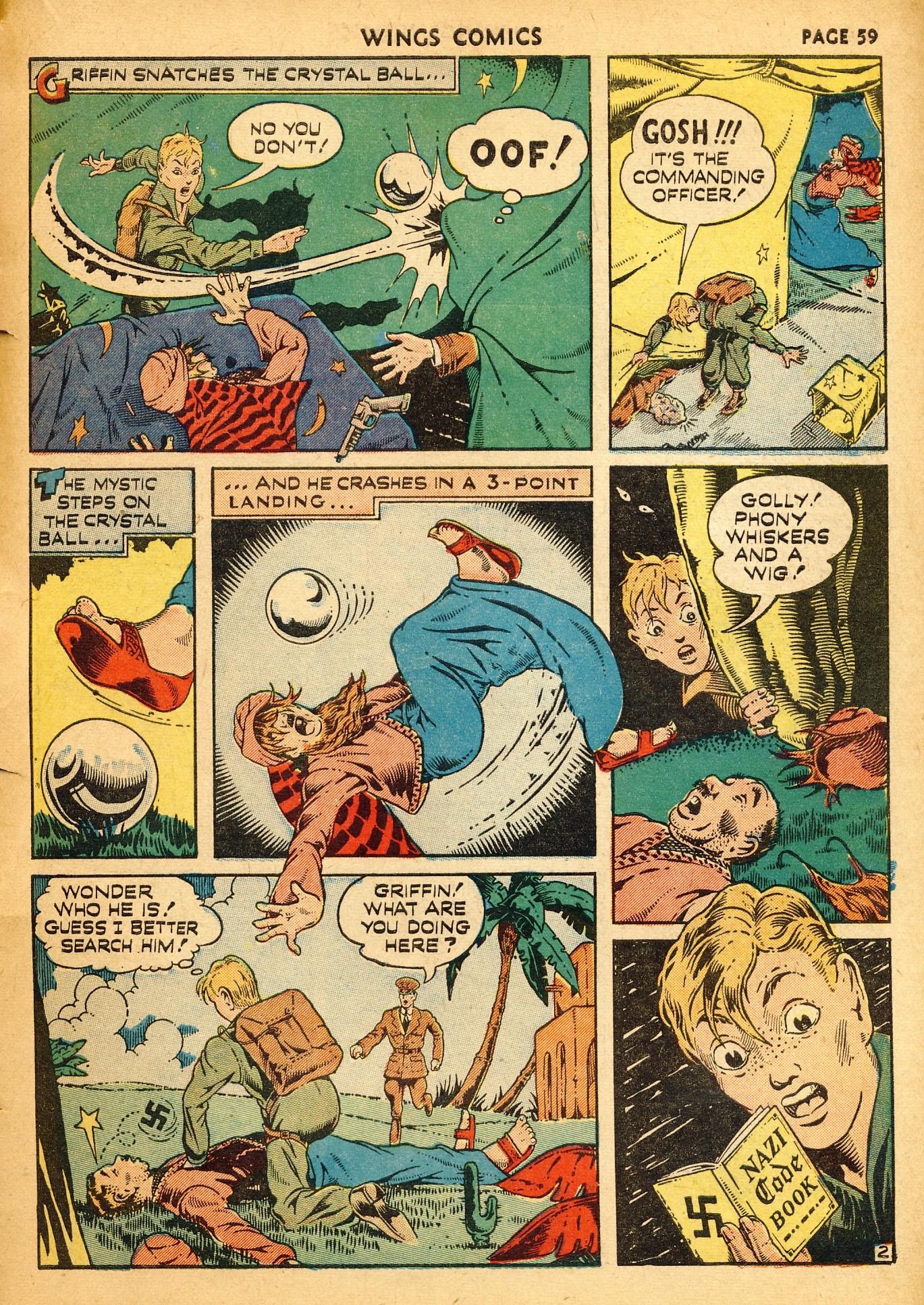 Read online Wings Comics comic -  Issue #14 - 62