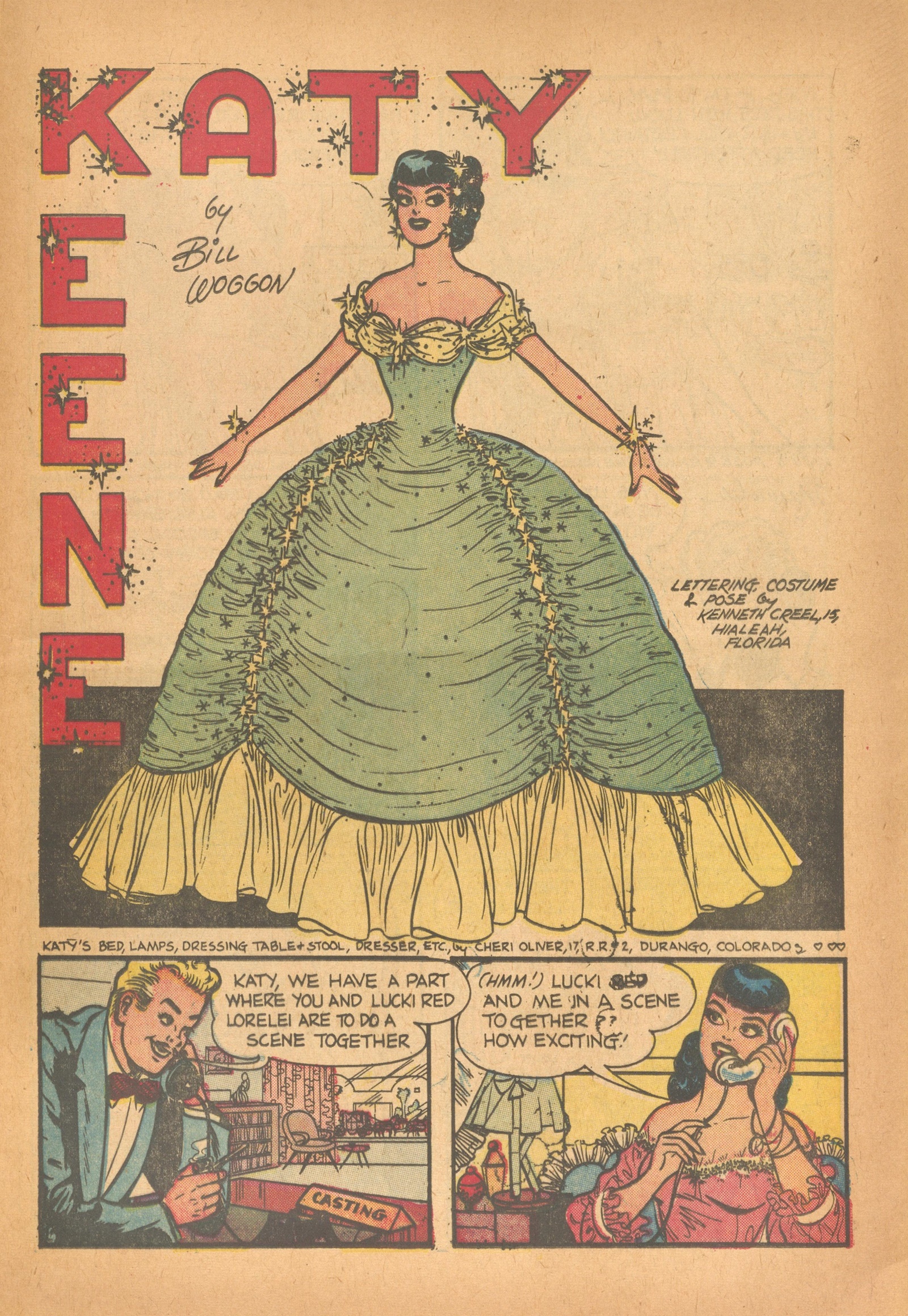 Read online Katy Keene Fashion Book comic -  Issue #17 - 19