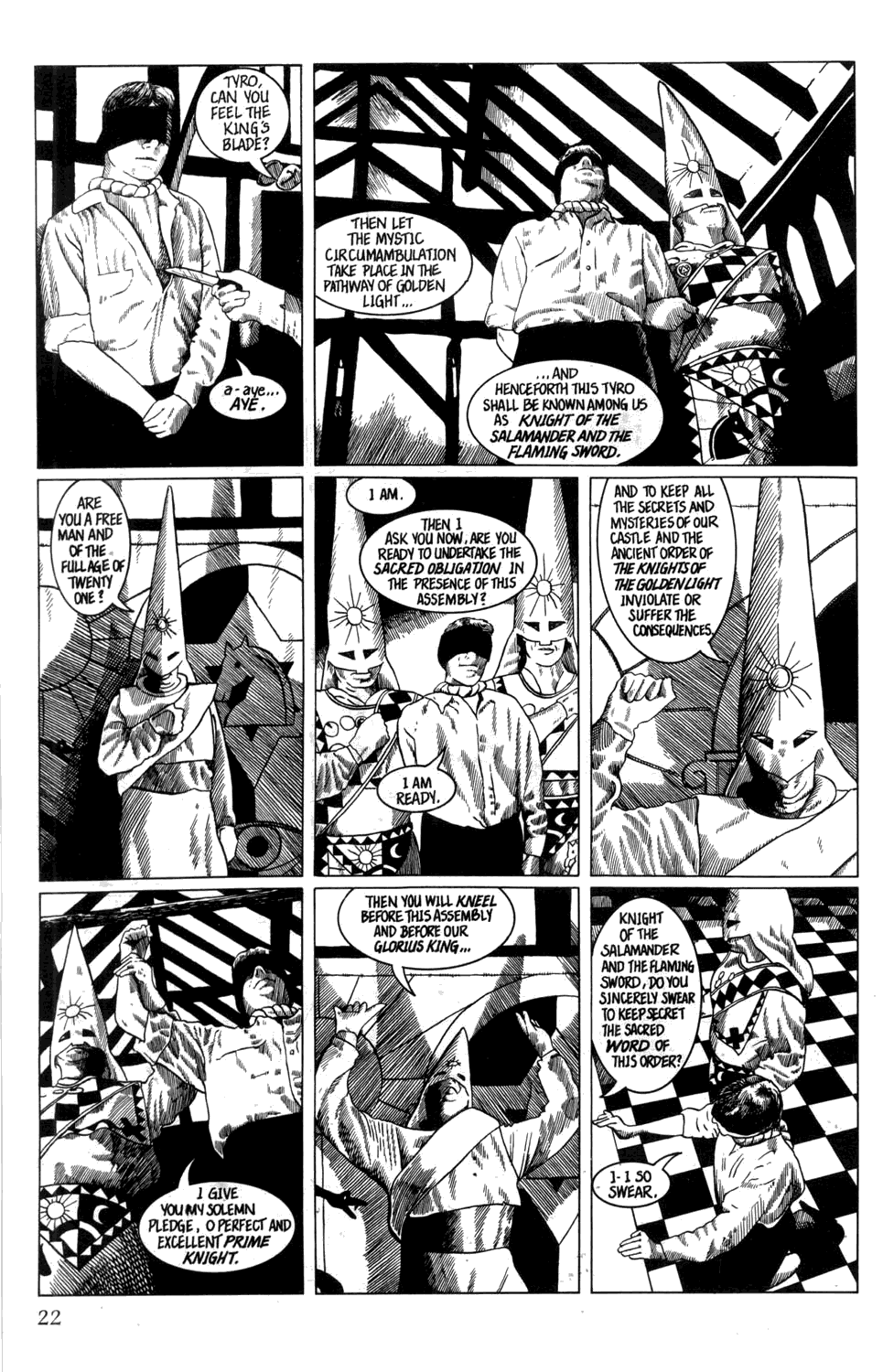 Read online Strangehaven comic -  Issue #2 - 22
