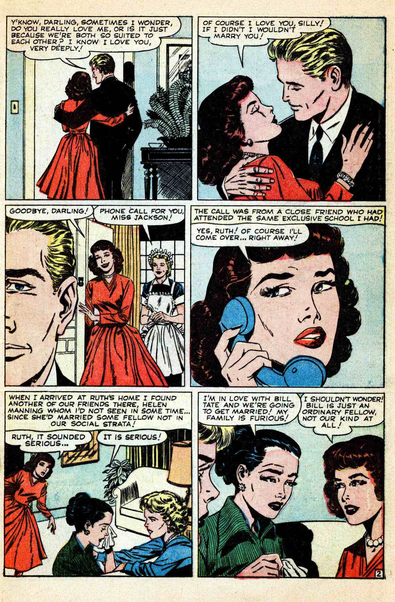 Read online Love Romances comic -  Issue #82 - 17