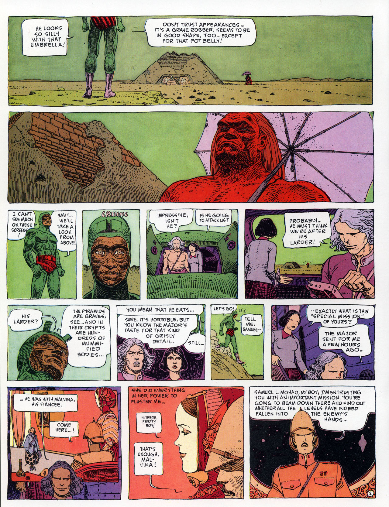 Read online Epic Graphic Novel: Moebius comic -  Issue # TPB 3 - 30