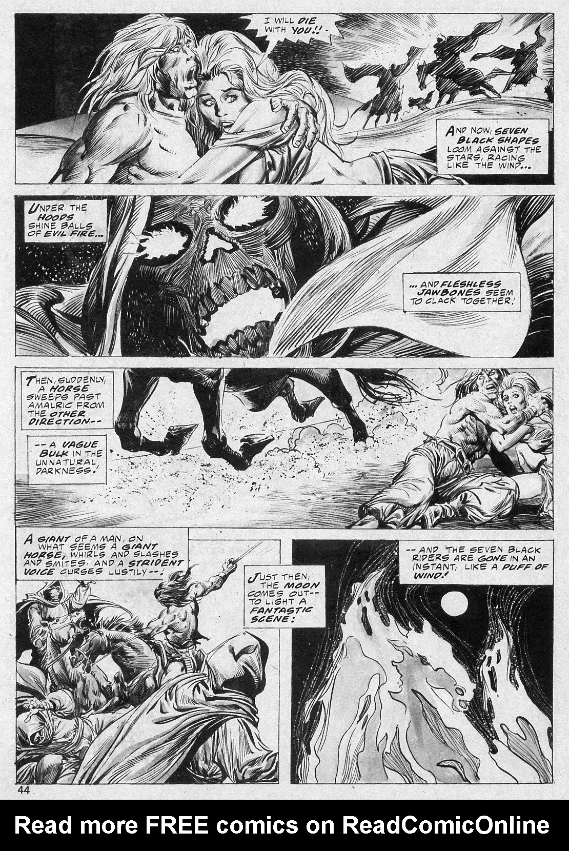 Read online The Savage Sword Of Conan comic -  Issue #21 - 44