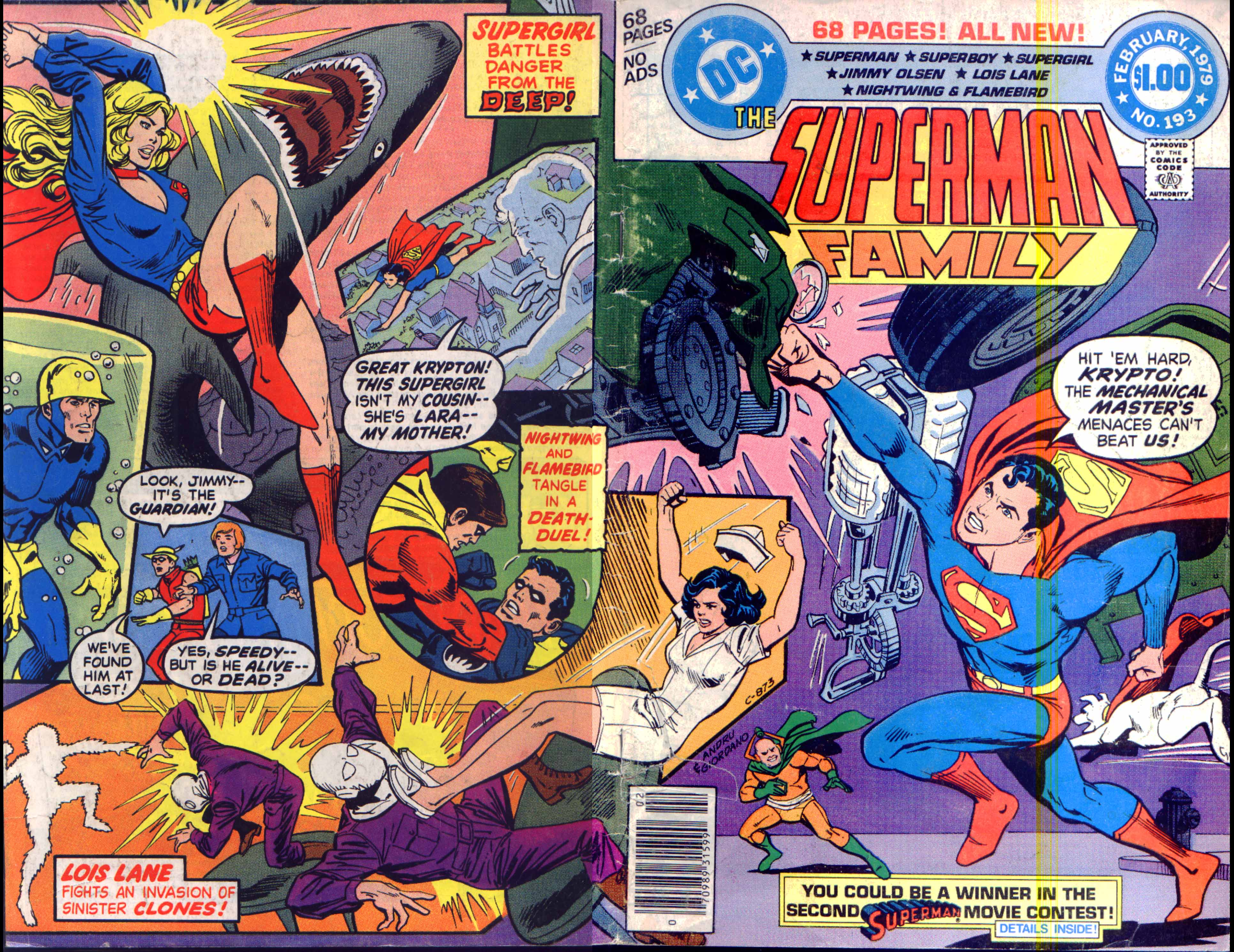 Read online The Superman Family comic -  Issue #193 - 1