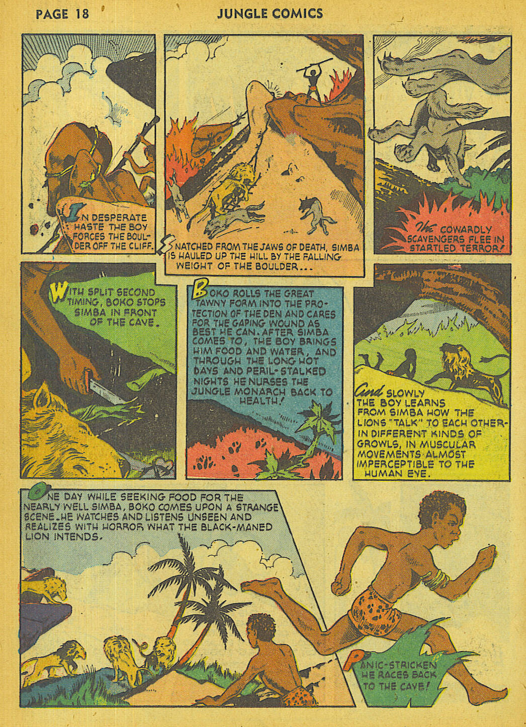 Read online Jungle Comics comic -  Issue #27 - 20