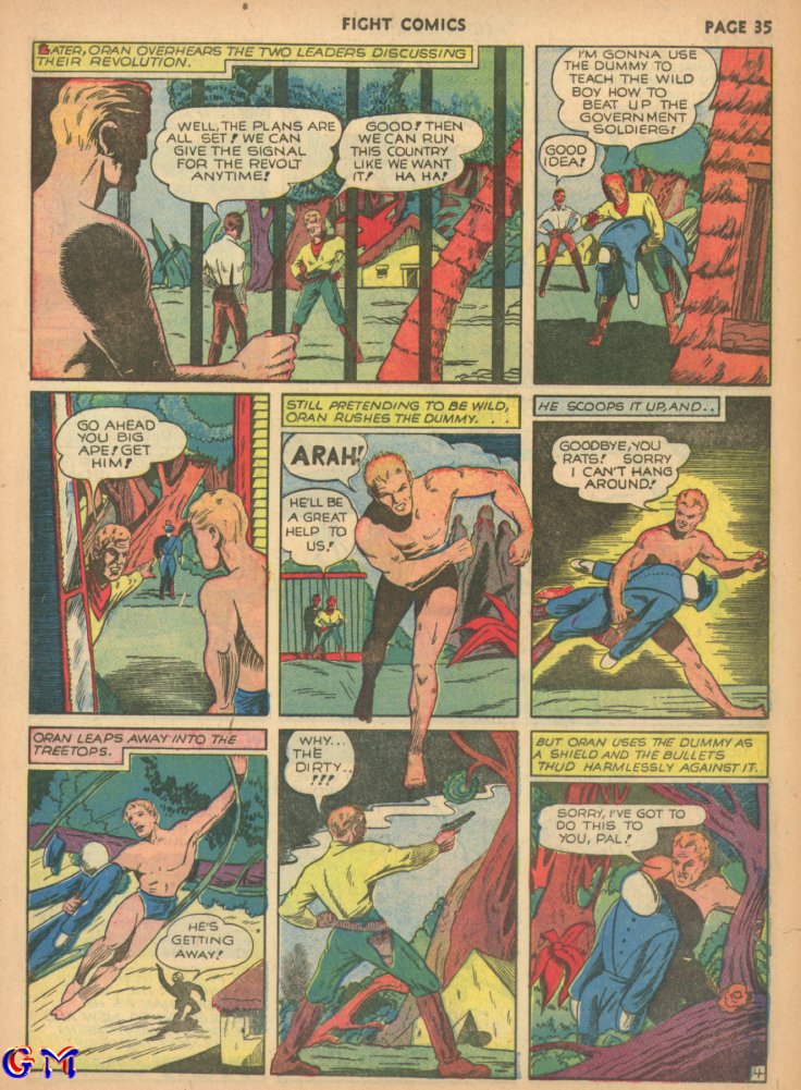 Read online Fight Comics comic -  Issue #11 - 37