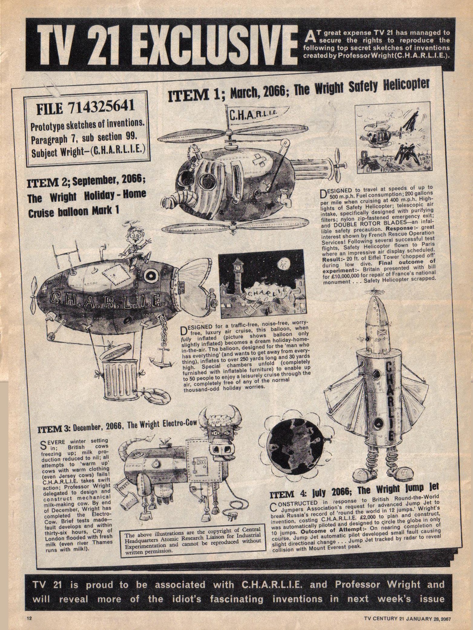 Read online TV Century 21 (TV 21) comic -  Issue #106 - 11