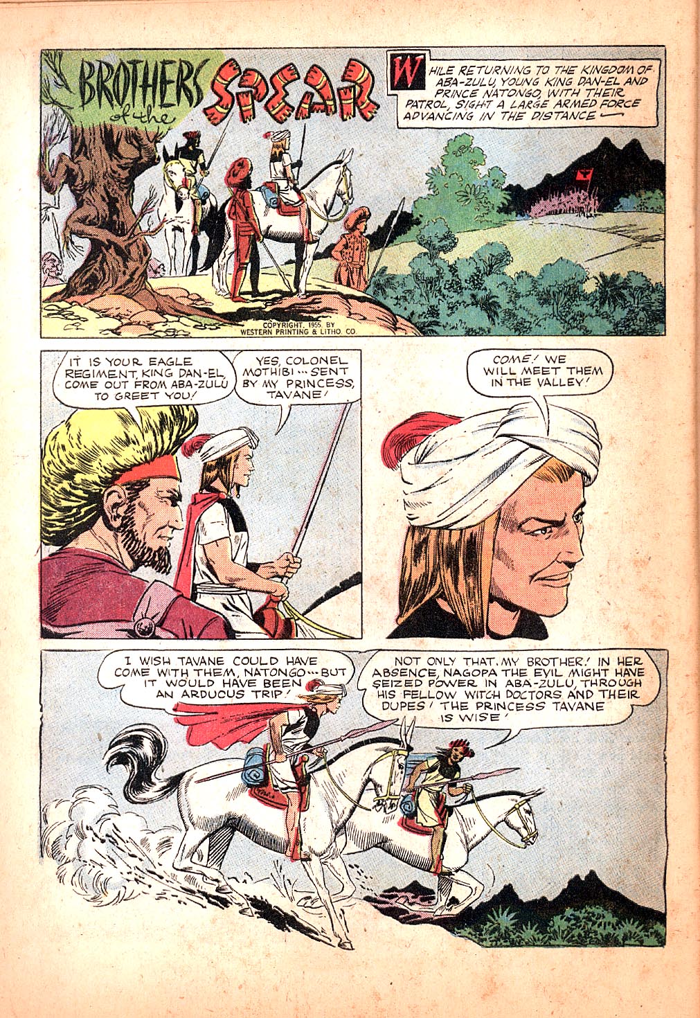 Read online Tarzan (1948) comic -  Issue #69 - 29