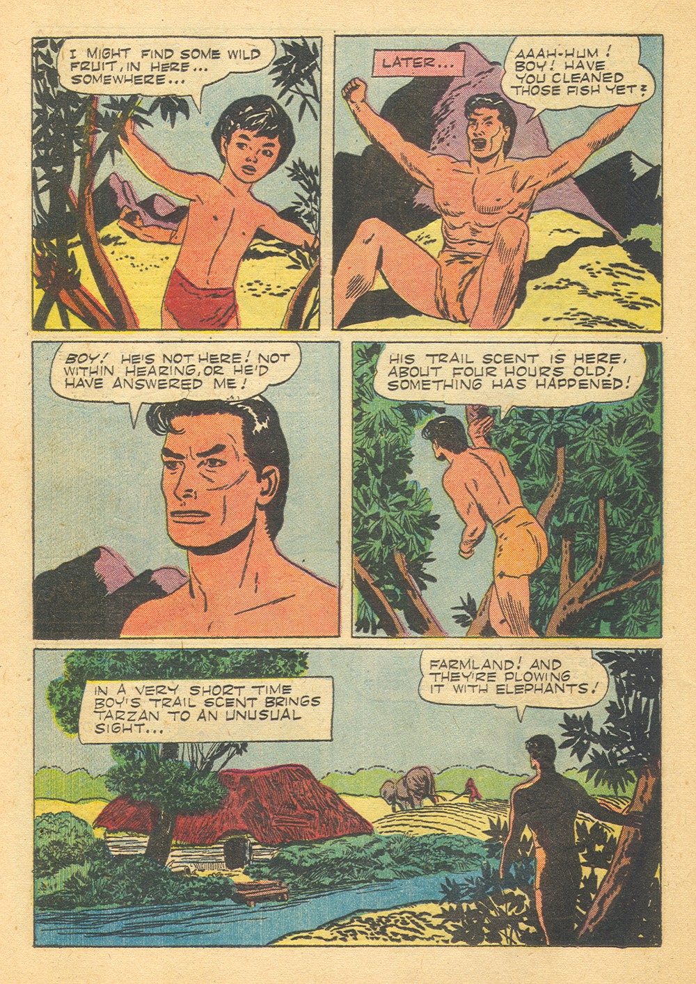 Read online Tarzan (1948) comic -  Issue #70 - 20