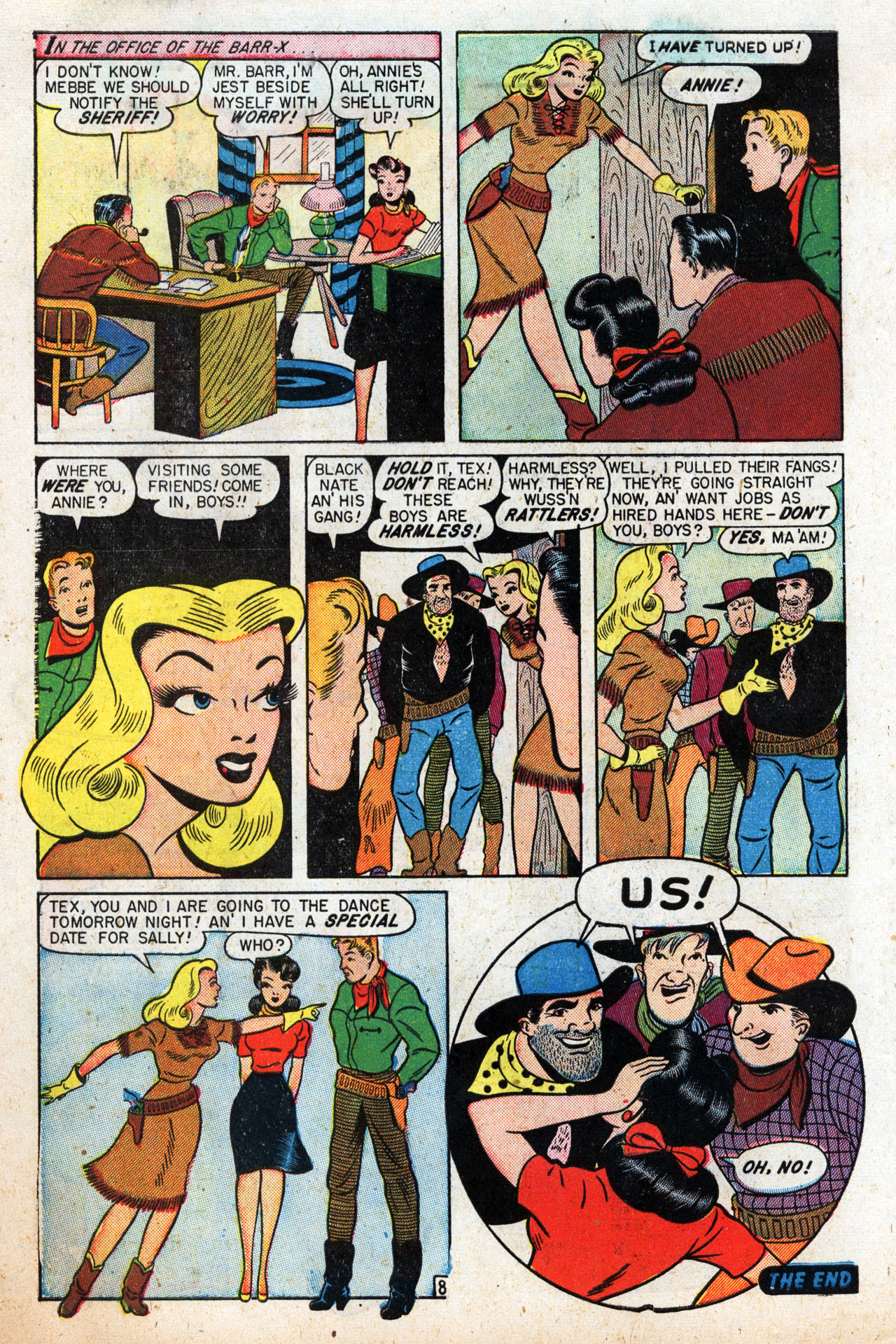 Read online Annie Oakley comic -  Issue #3 - 10